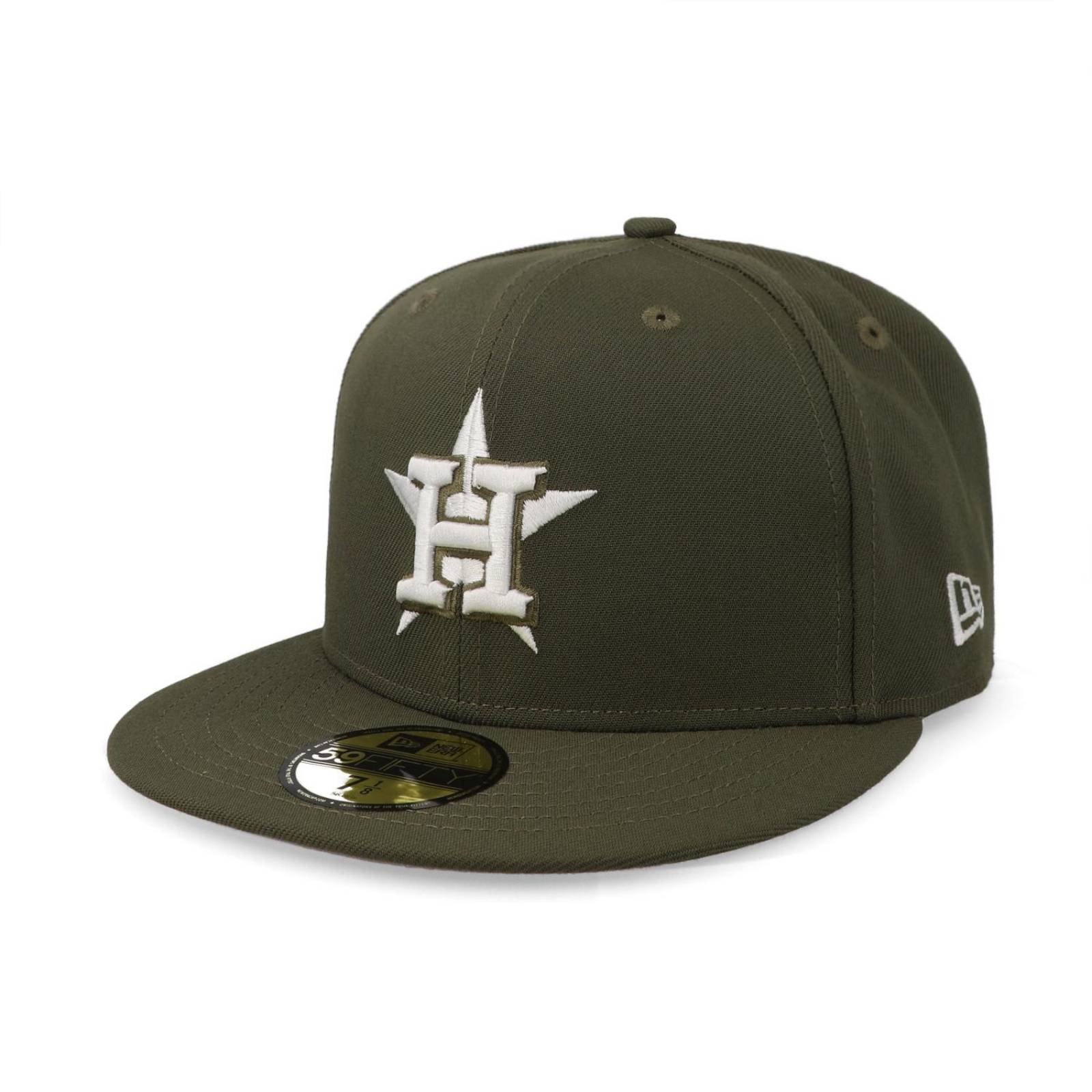 Gorra New Era 59 Fifty MLB Basic Houston Astros Verde Cerrada 
