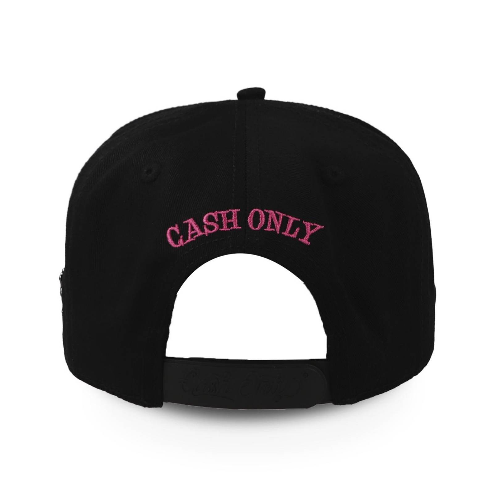 Gorra Cash Only Pantera Rosa Dólar Negro Unitalla 