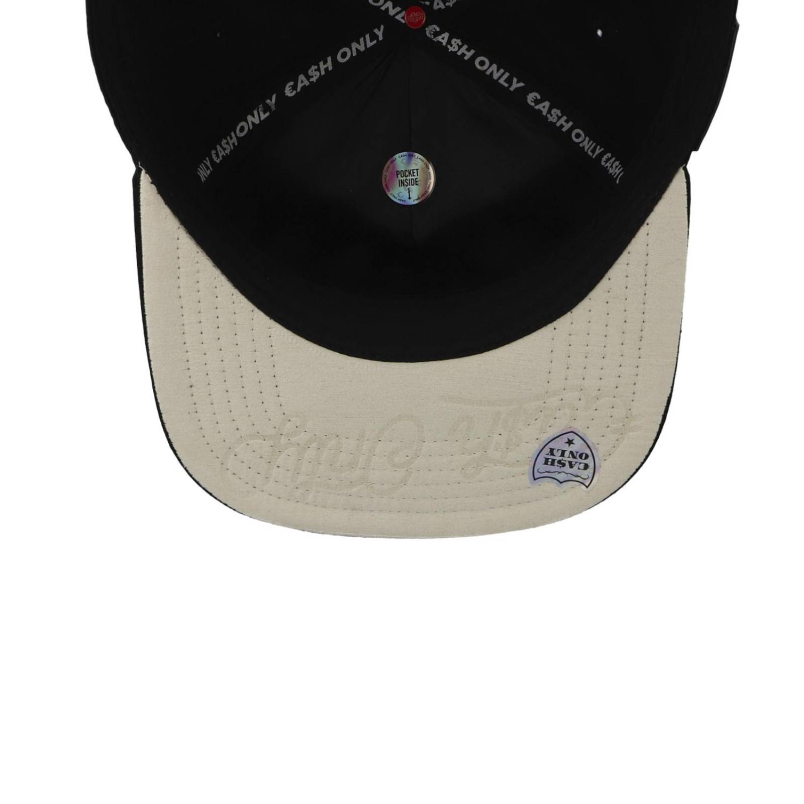 Gorra Cash Only Pantera Rosa Dólar Negro Unitalla 