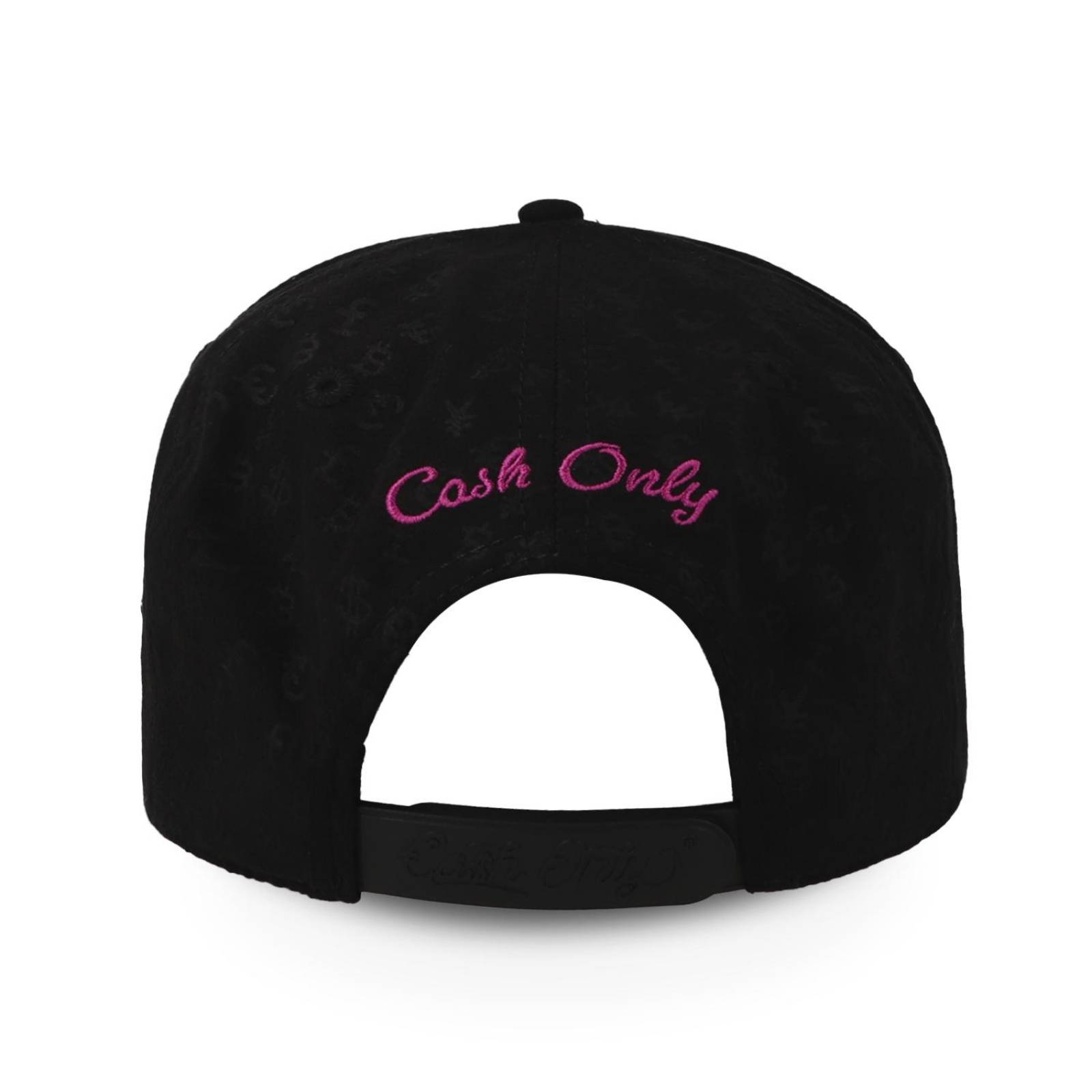 Gorra Cash Only Amex Pink Full Print Negro Unitalla
