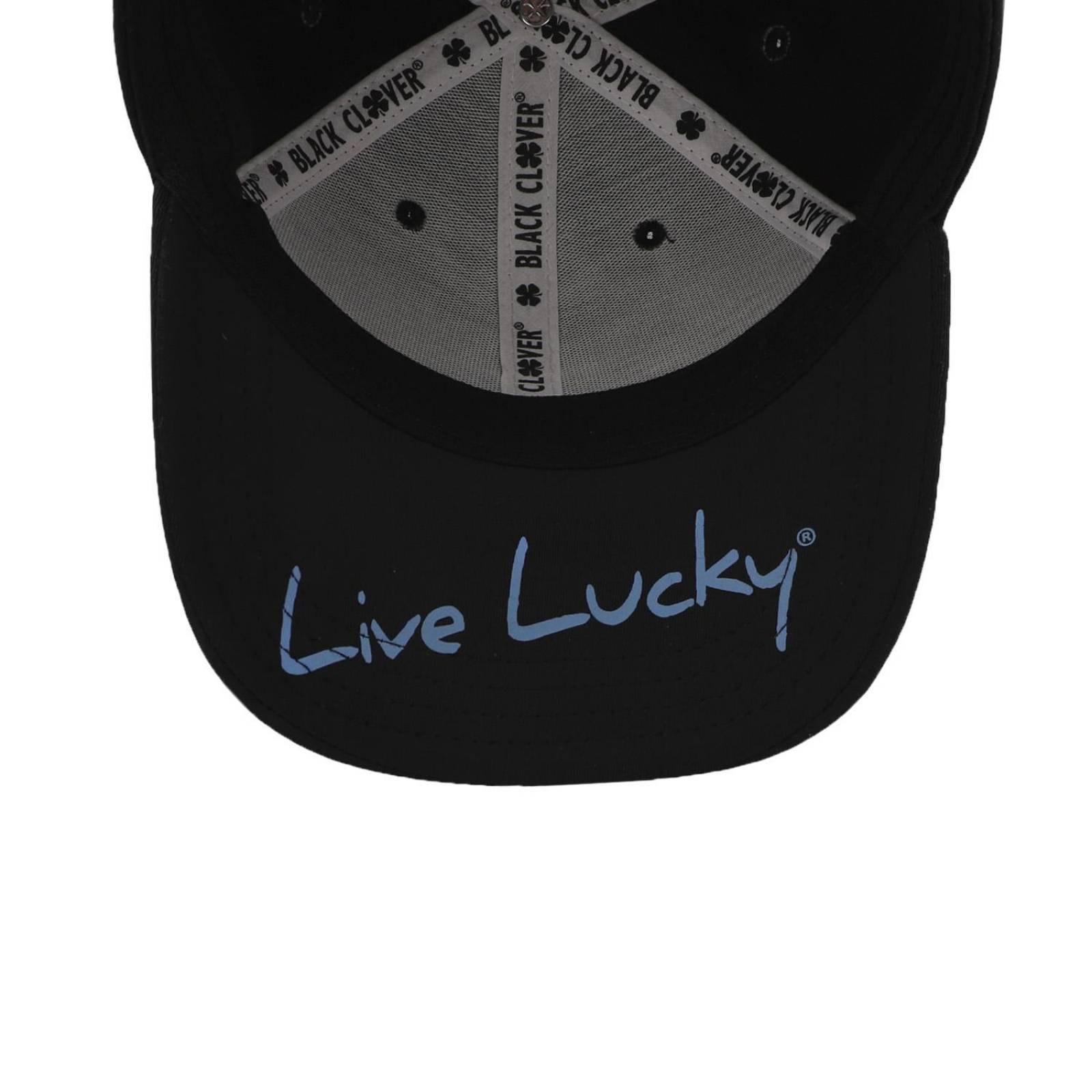 Gorra Black Clover Premium Clover 106 Bcs31050571 Azure Negro Cerrada