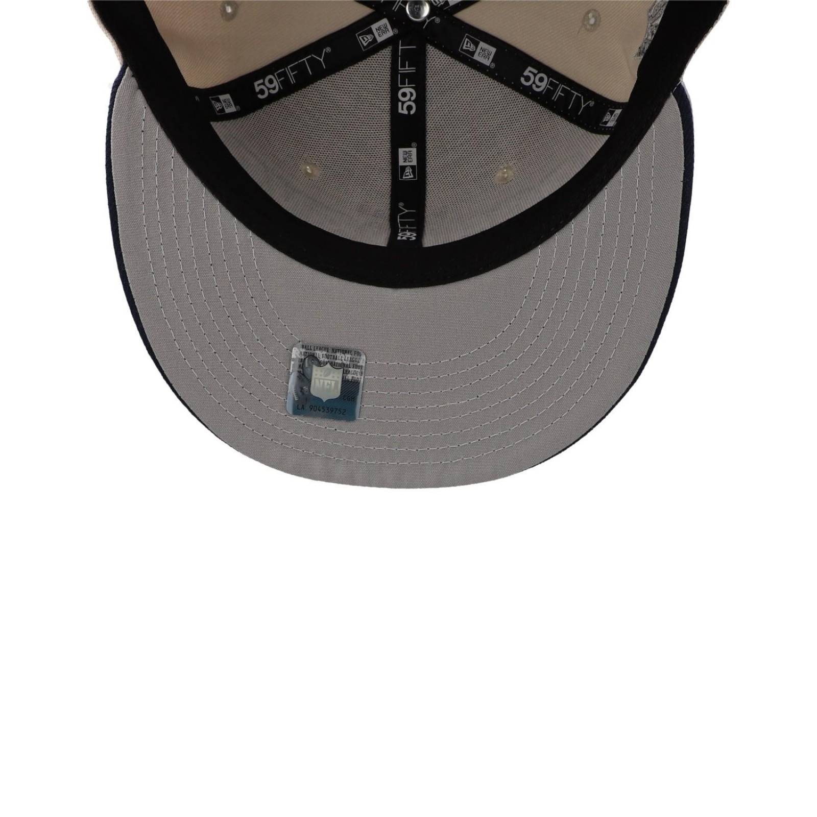 Gorra New Era 59 Fifty NFL 23 Draft Cowboys Dallas Blanco Cerrada 