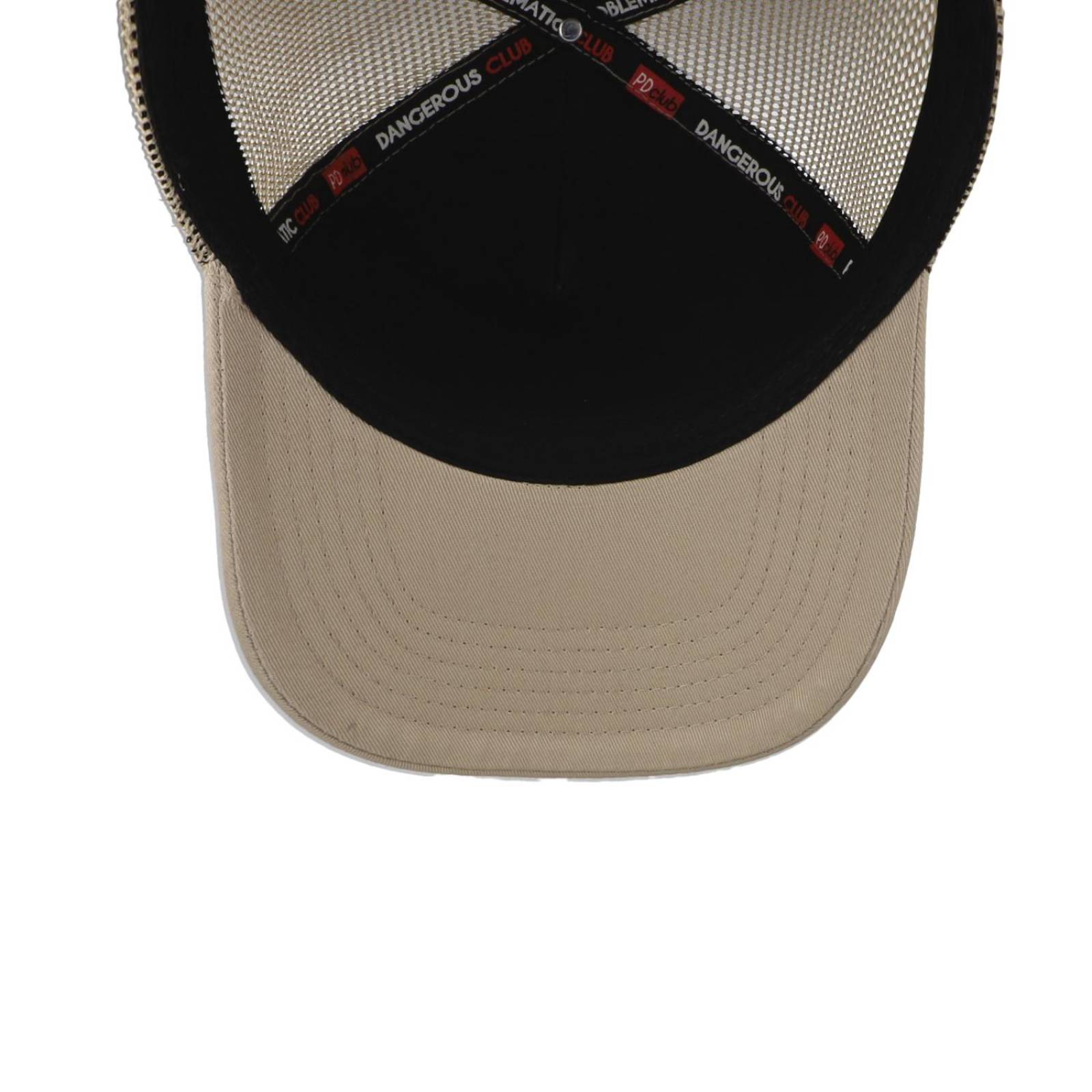 Gorra Problematic Chiquete Paperplane Malla Arena Pmar Beige Unitalla