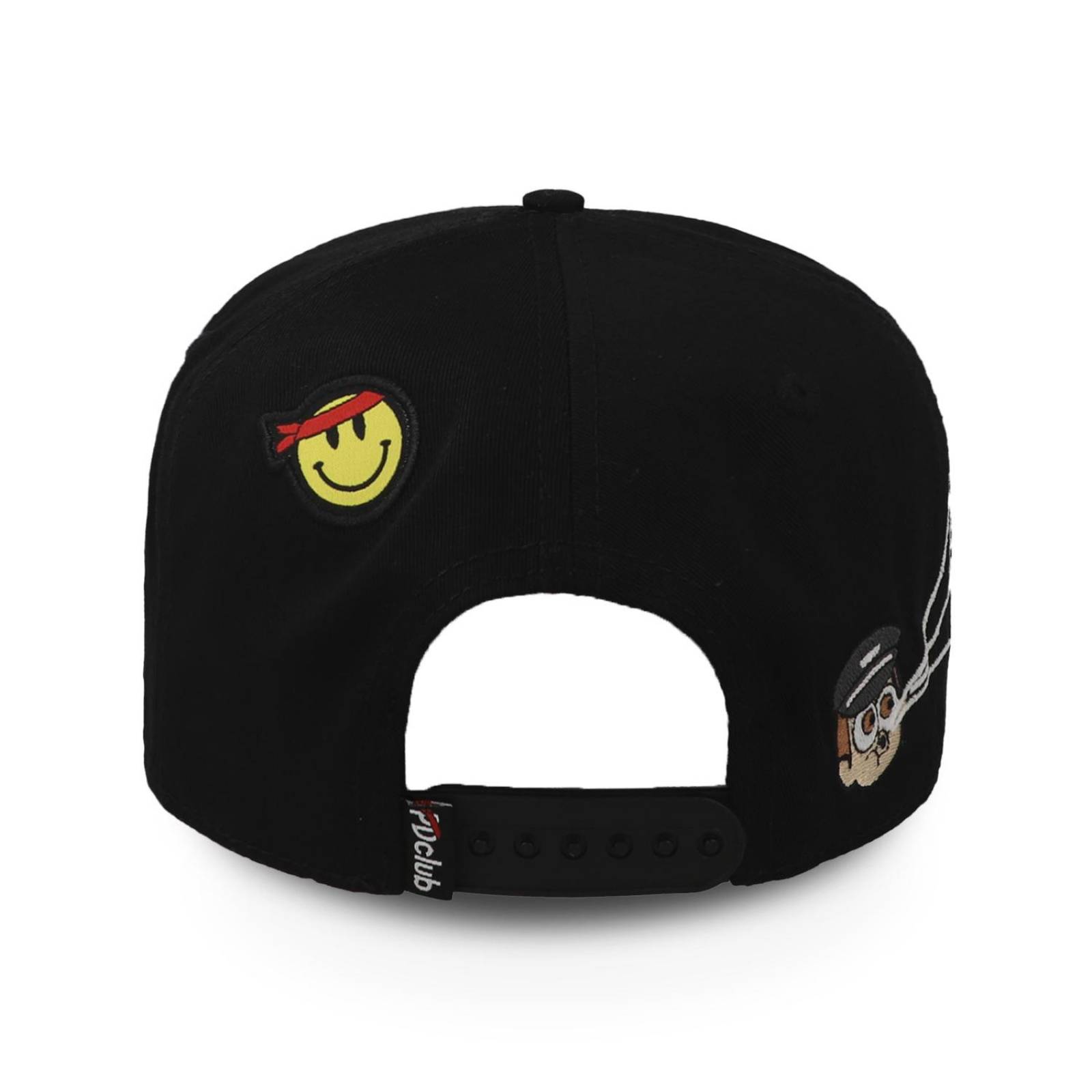 Gorra Problematic Chiquete Paperplane Snapback Curve Psn Negro Unitalla