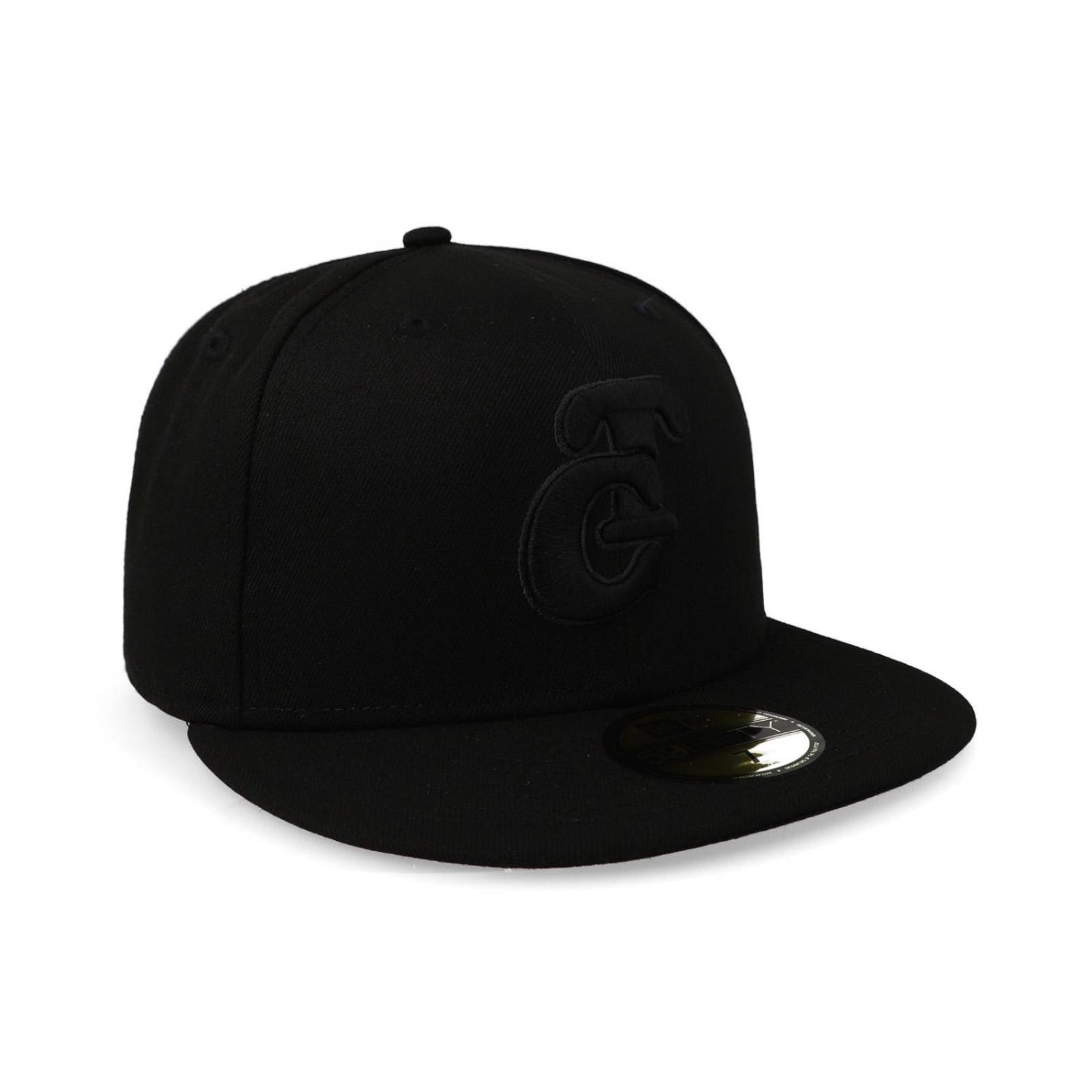 Gorra New Era 59 Fifty LMB Tomateros de Culiacan Negro Cerrada 