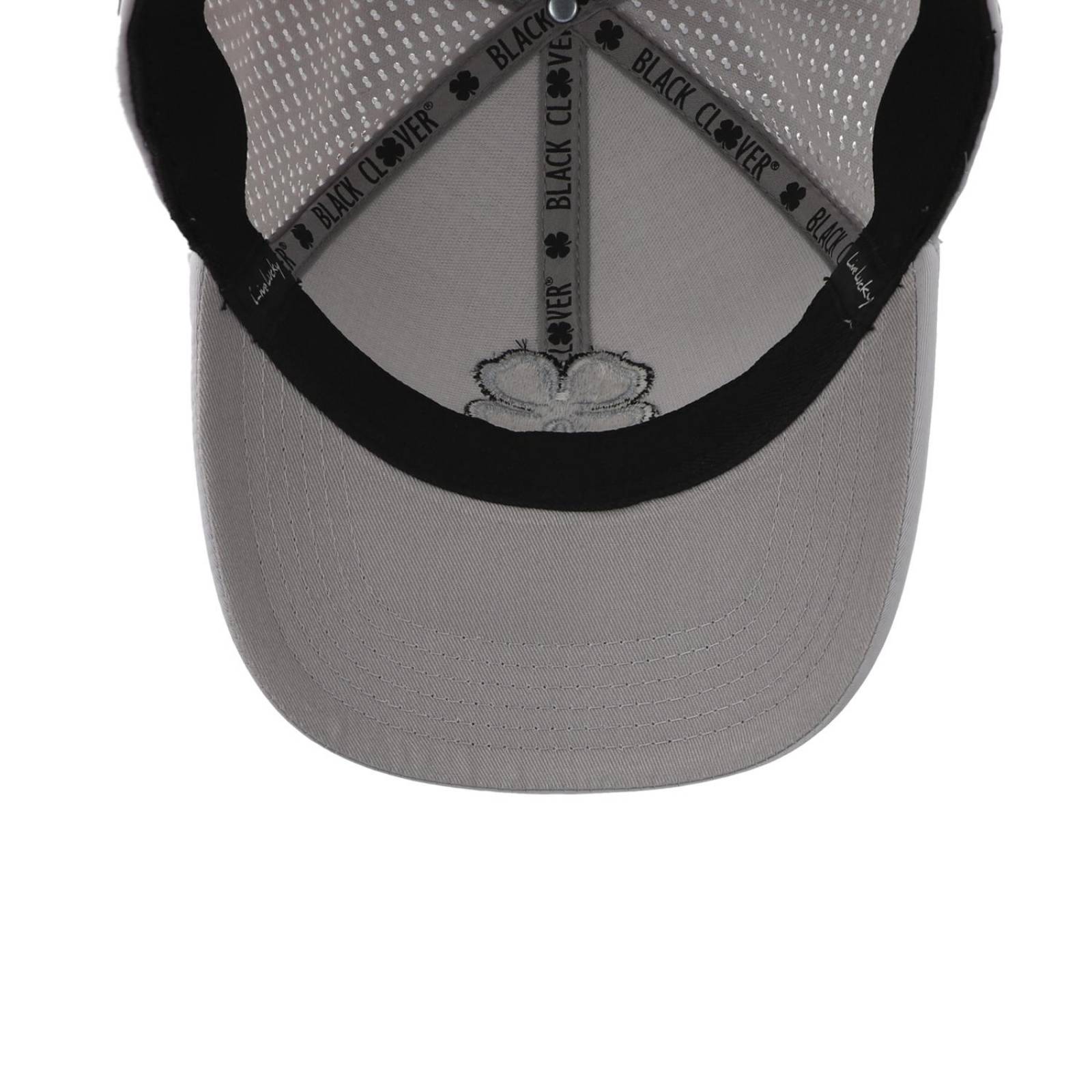 Gorra Black Clover Perf 8 Bcs3p80591 Blanco Cerrada 