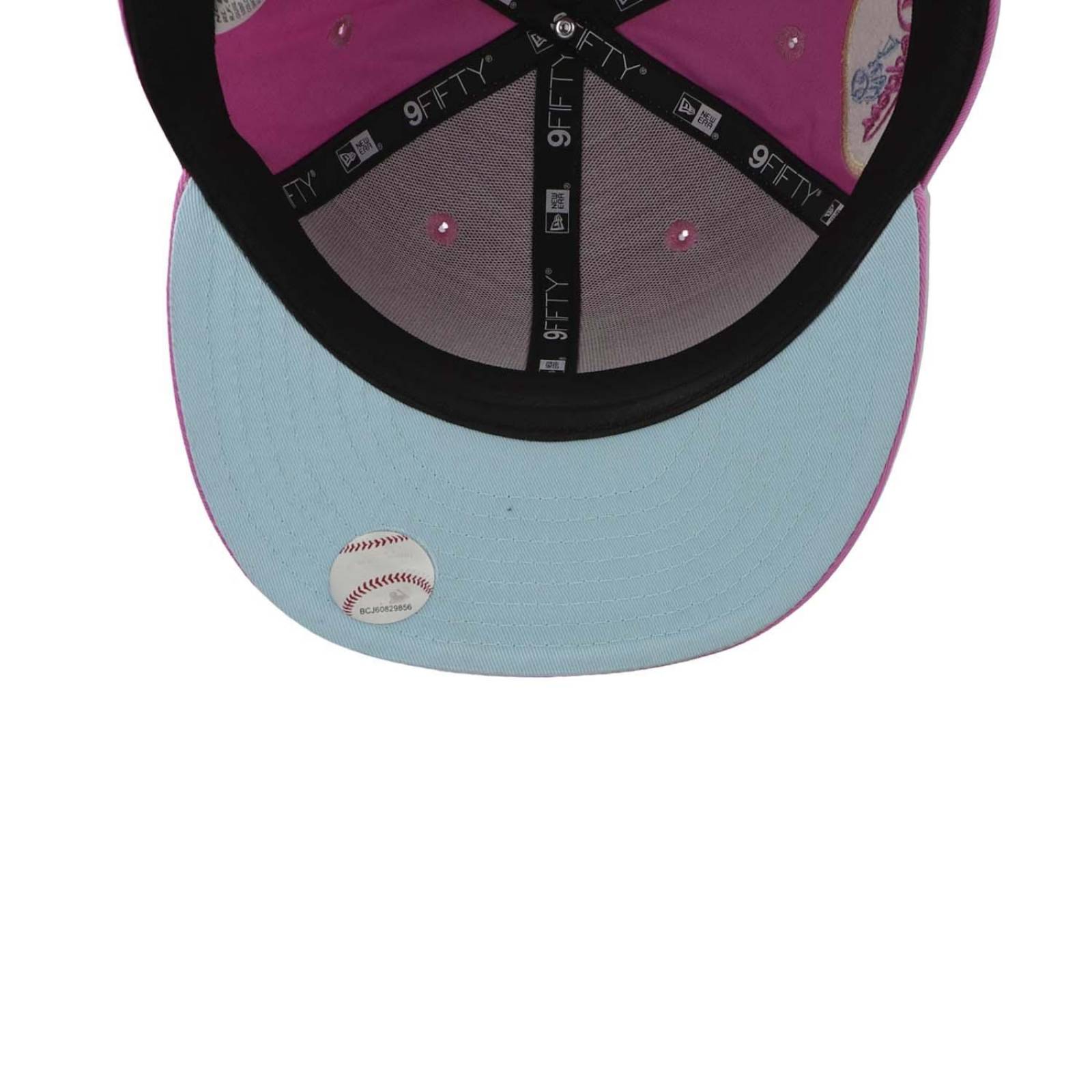 Baseball Cap Gorras Rosas New Era Gorra New Era Fifty MLB Pastel