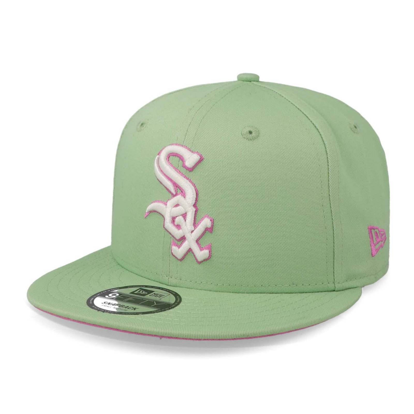 Gorra New Era 9 Fifty MLB Pastel Patch Chicago White Sox Verde Unitalla