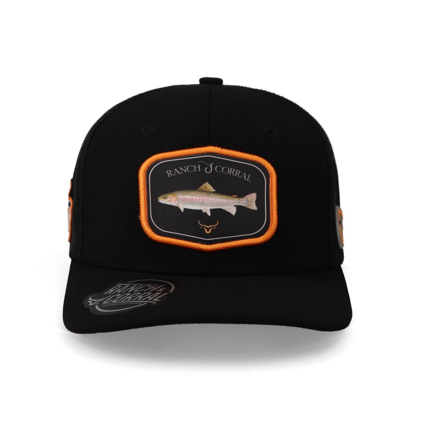 Gorra Ranch & Corral Rainbow Trout Rcfs8 Negro Unitalla 