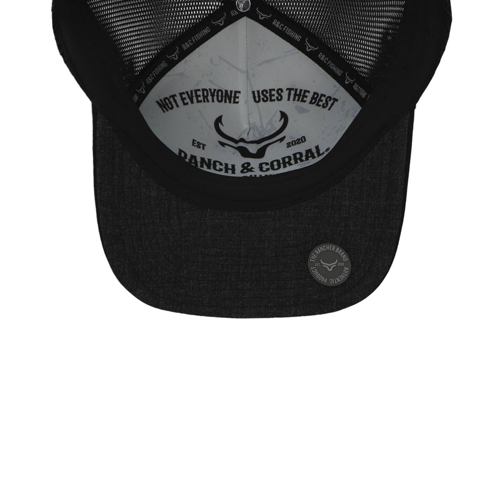 Gorra Ranch & Corral Rainbow Trout Rcfs8 Negro Unitalla 