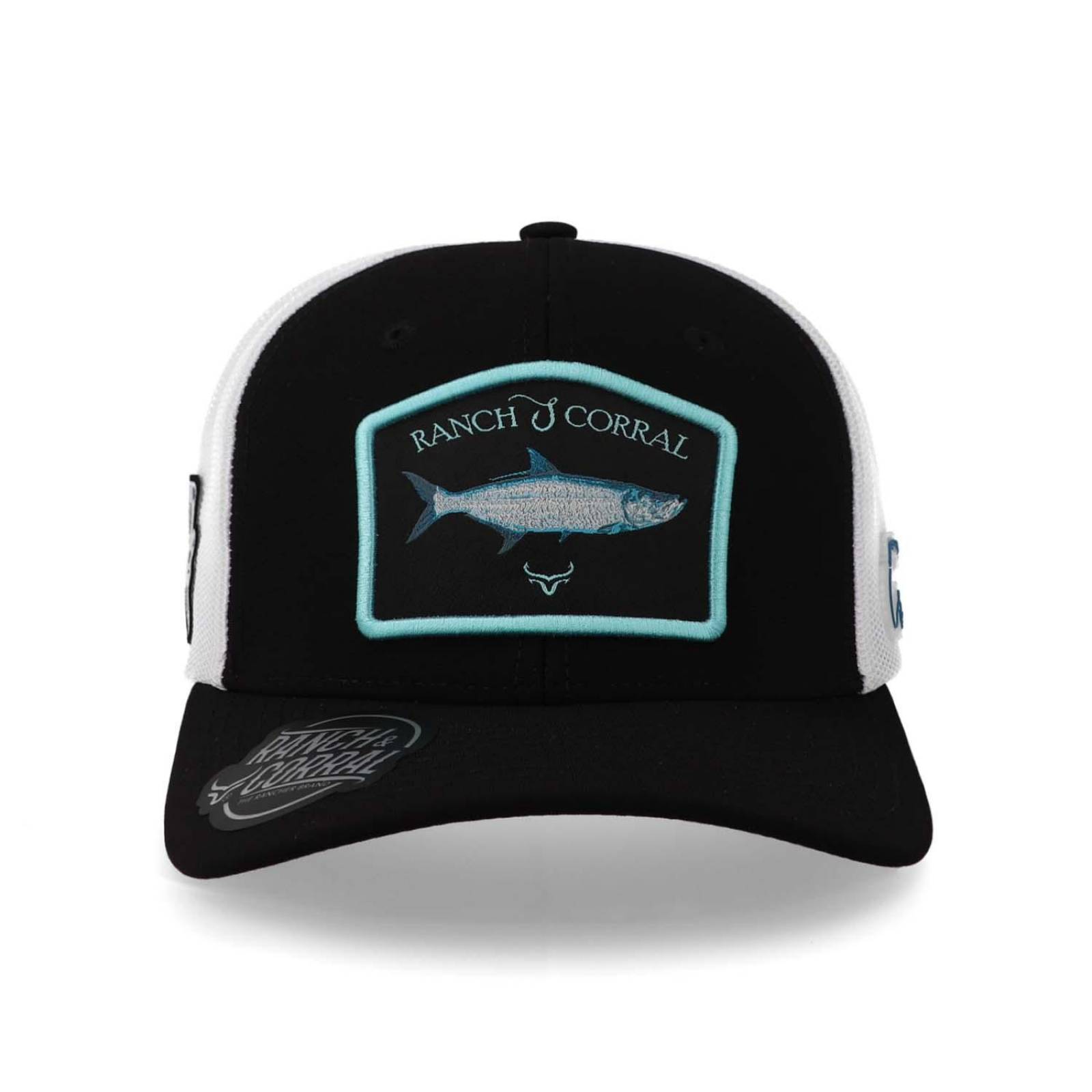 Gorra Ranch & Corral Tarpon 07 Rcfs7 Negro Bco Unitalla 