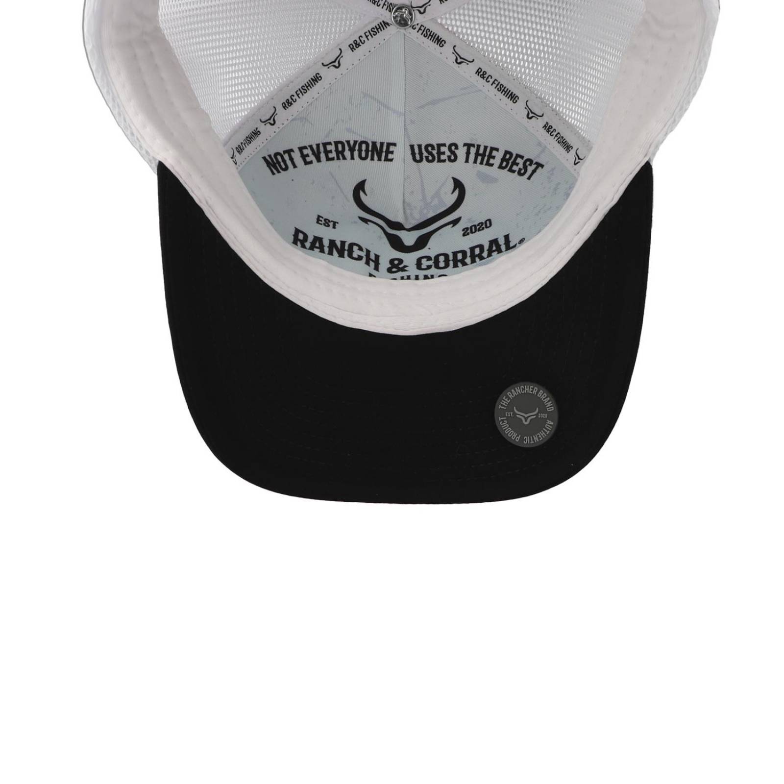 Gorra Ranch & Corral Tarpon 07 Rcfs7 Negro Bco Unitalla 