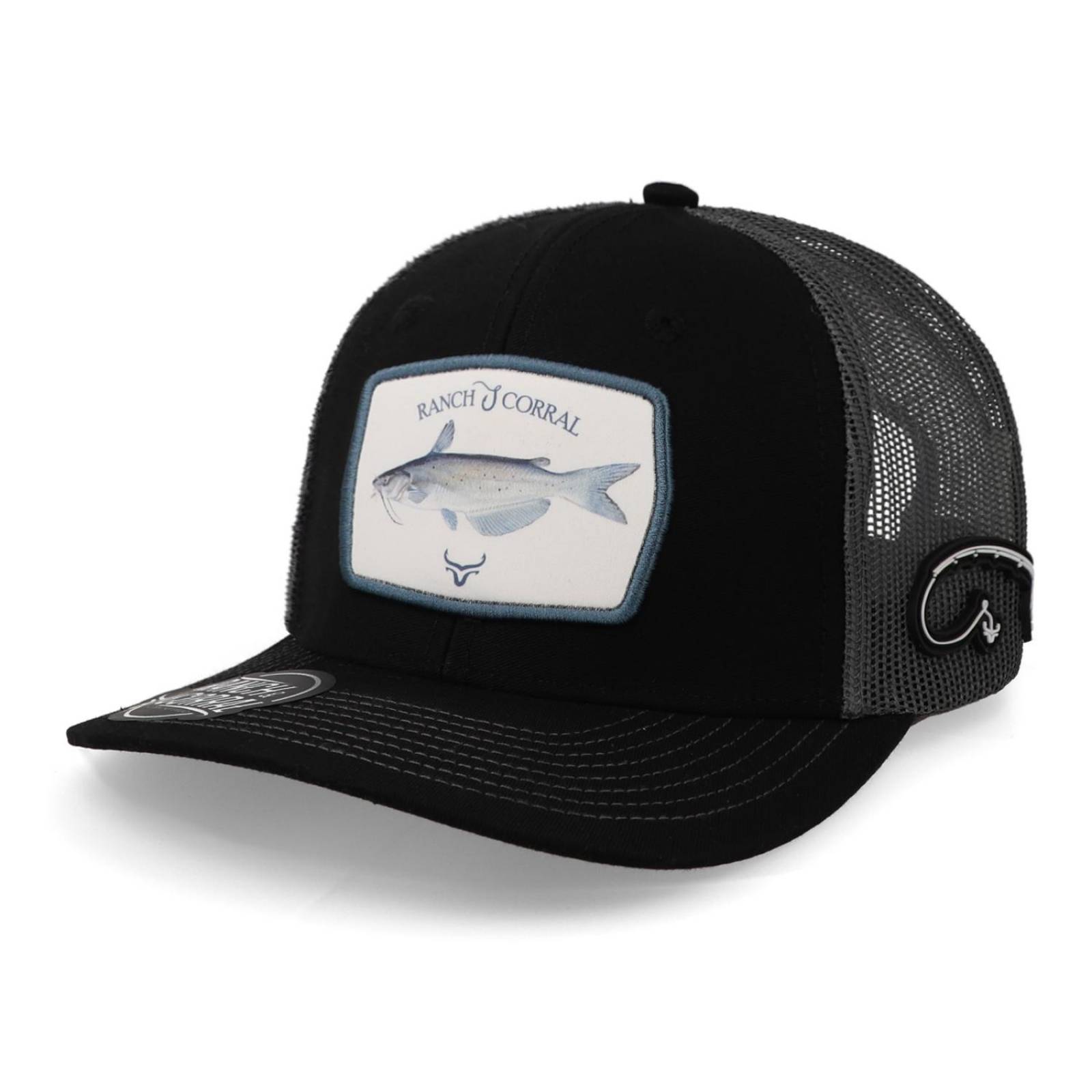 Gorra Ranch & Corral Catfish Rcfs11 Negro Unitalla 