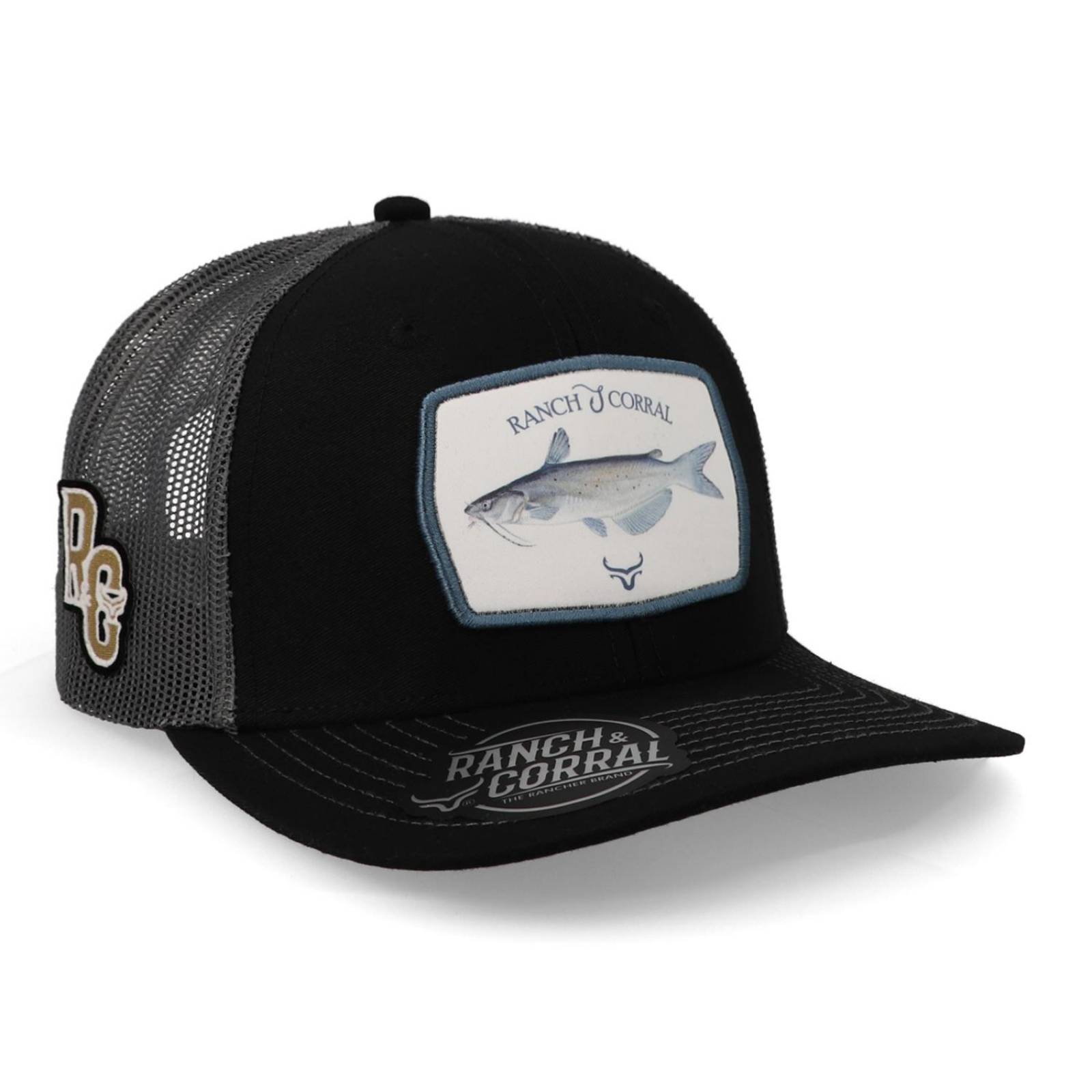 Gorra Ranch & Corral Catfish Rcfs11 Negro Unitalla 