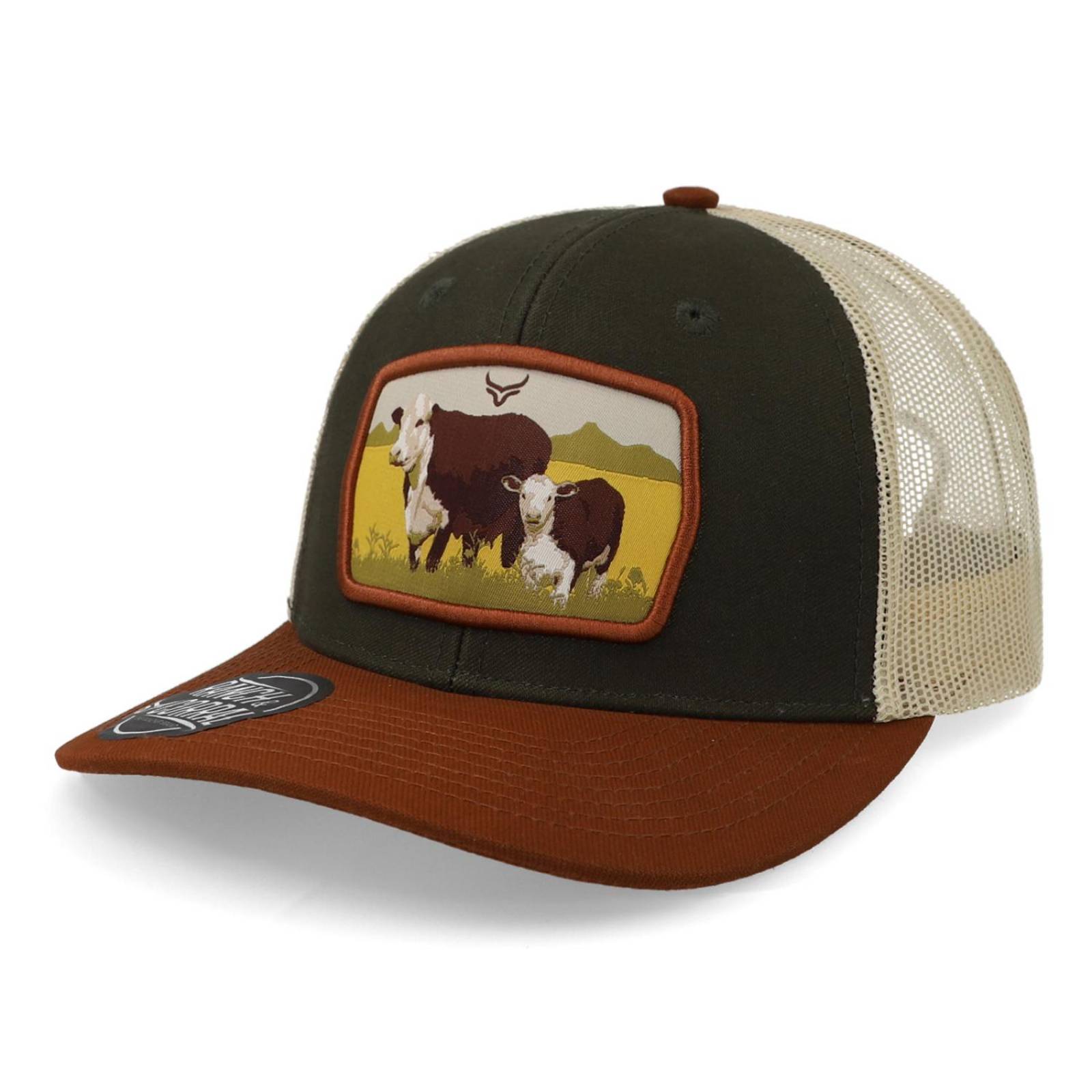 Gorra Ranch & Corral Becerro Rcg27 Gris Unitalla 