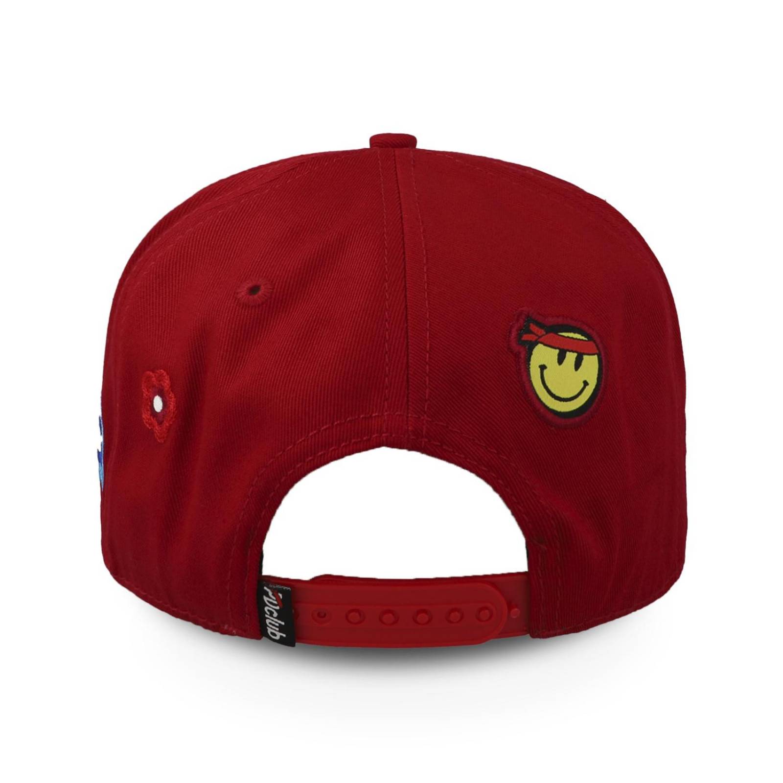 Gorra Problematic Chiquete Good Things Curve Rojo Unitalla 