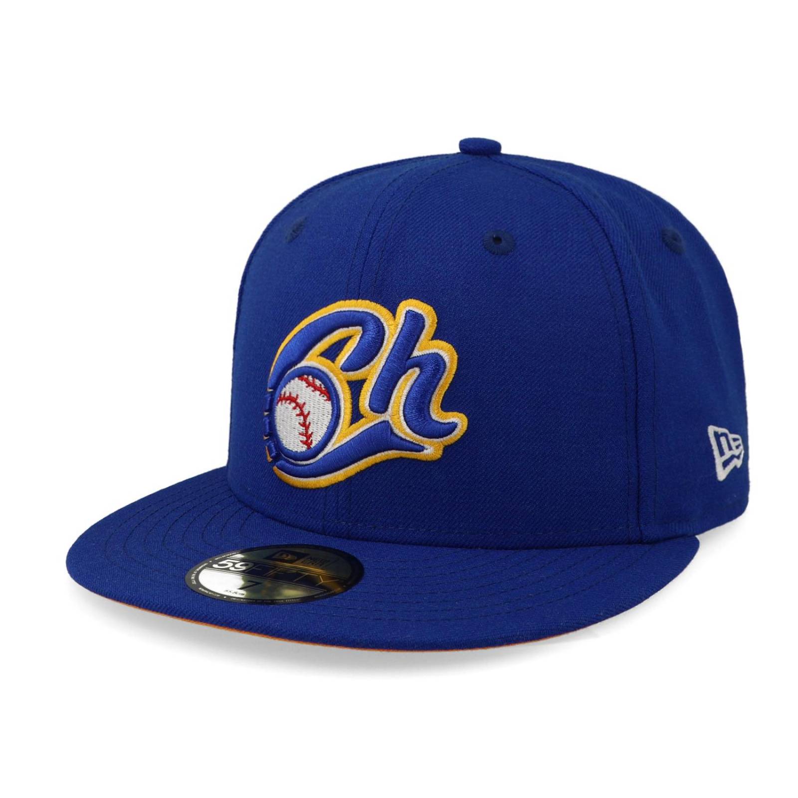 Gorra New Era 59 Fifty LMB Charros de Jalisco Azul Marino Cerrada 