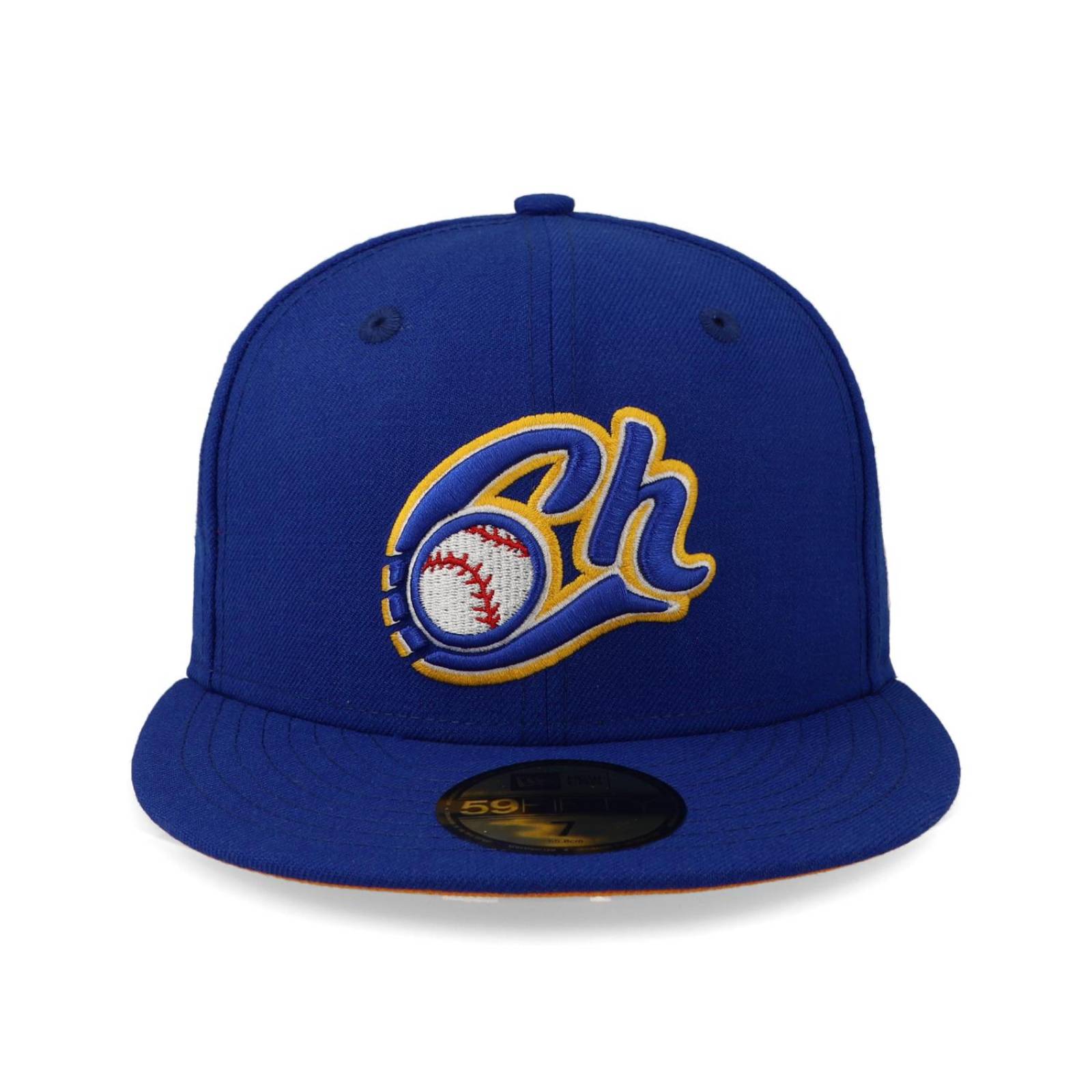 Gorra New Era 59 Fifty LMB Charros de Jalisco Azul Marino Cerrada 
