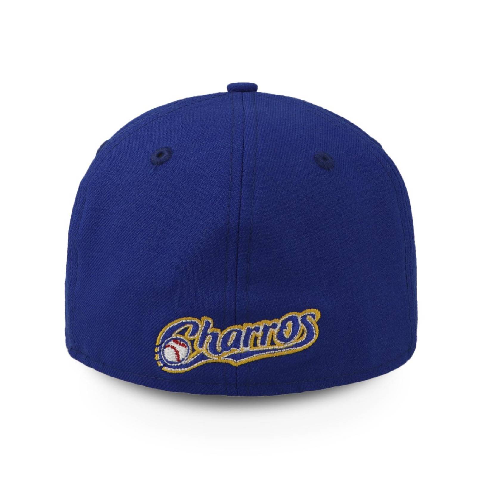 Gorra New Era 59 Fifty LMB Charros de Jalisco Azul Marino Cerrada 
