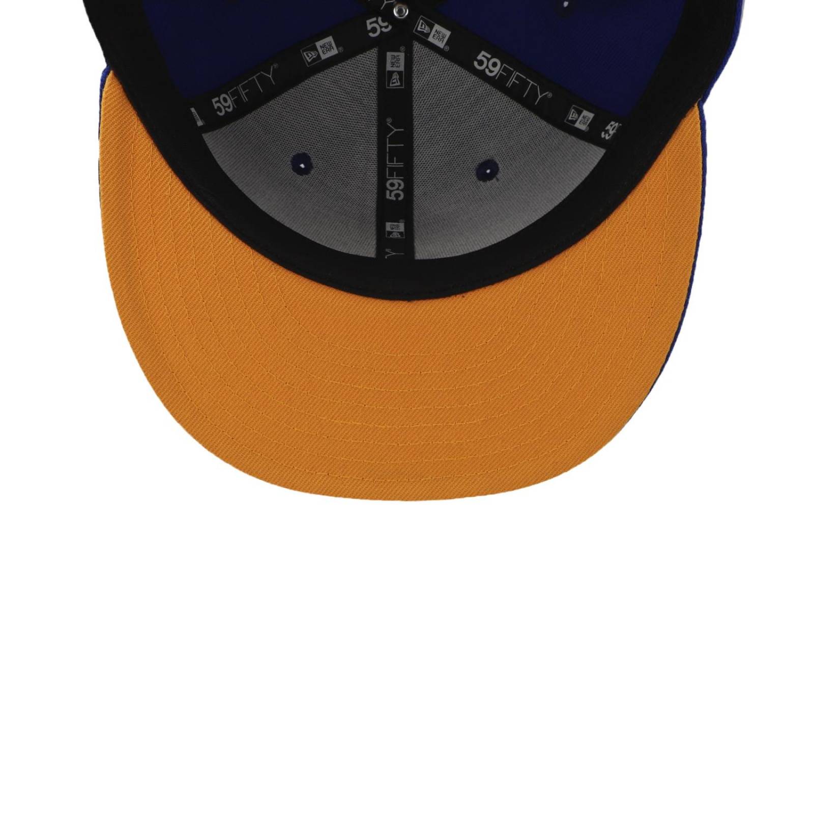 Gorra New Era 59 Fifty LMB Charros de Jalisco Azul Marino Cerrada 