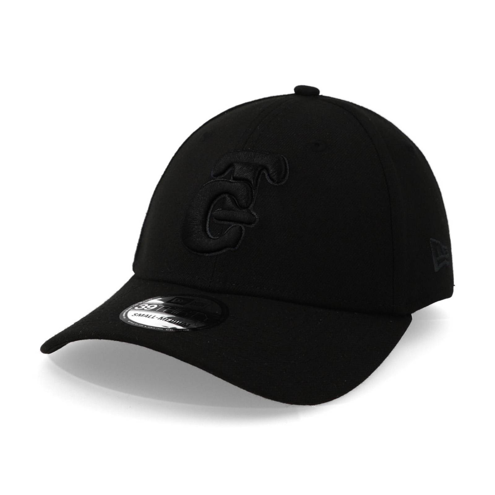 Gorra New Era 39 Thirty LMB Tomateros de Culiacan Negro Cerrada 