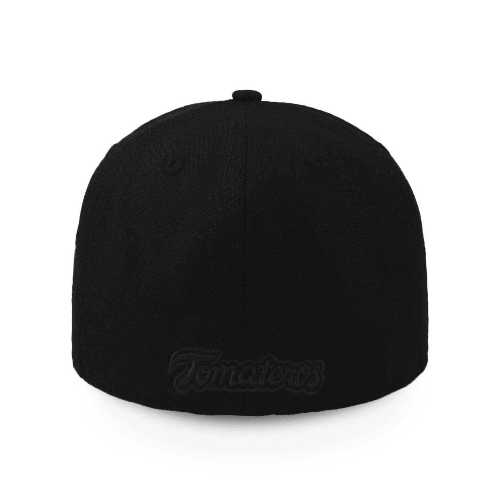 Gorra New Era 39 Thirty LMB Tomateros de Culiacan Negro Cerrada 