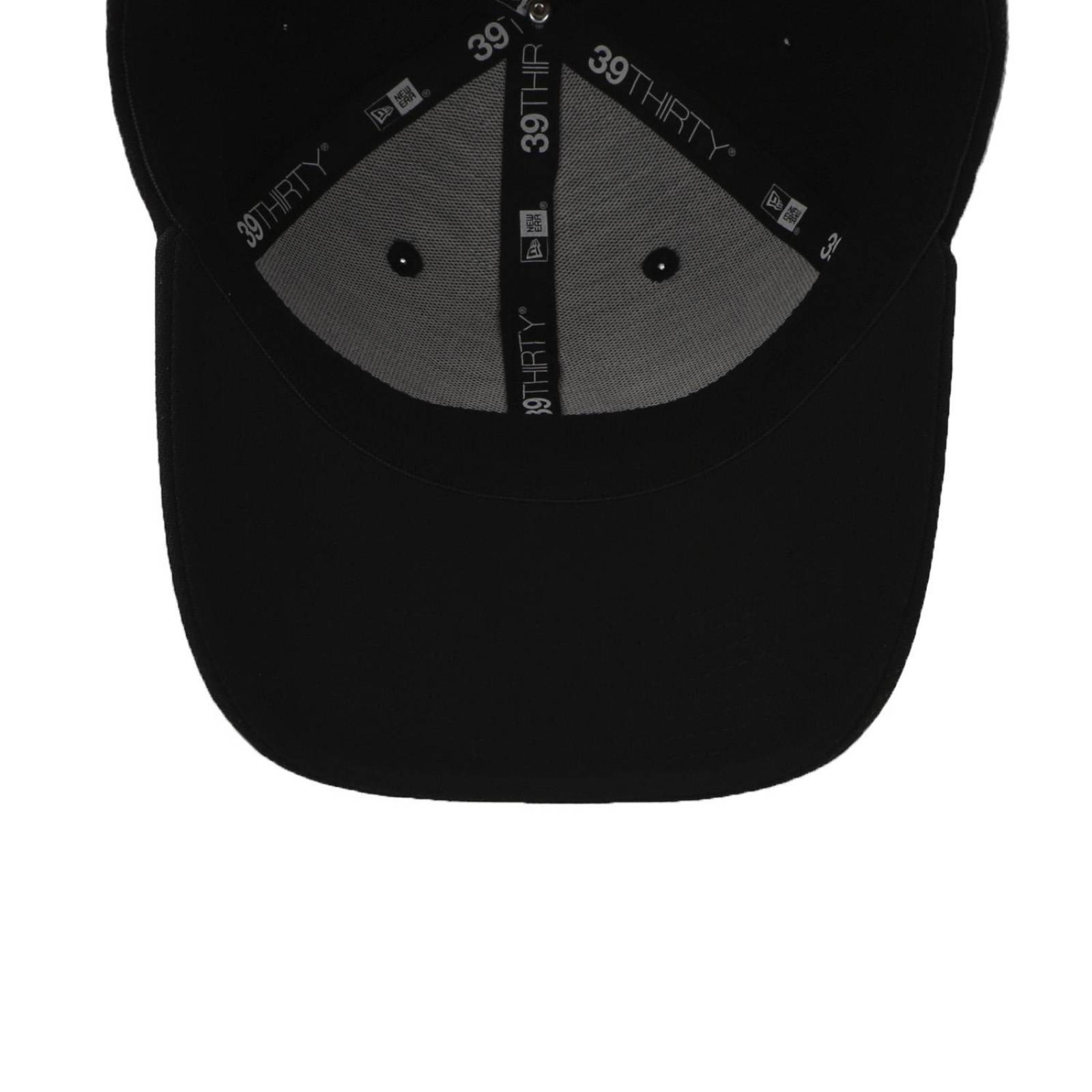 Gorra New Era 39 Thirty LMB Tomateros de Culiacan Negro Cerrada 