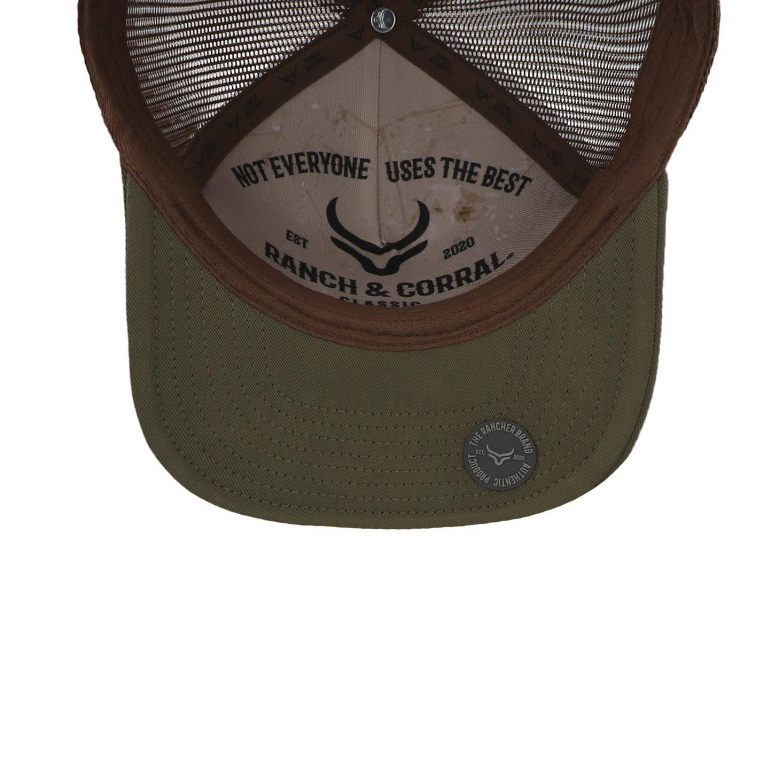 Gorra Ranch Corral Classic 19 Rcc19 Verde Unitalla 