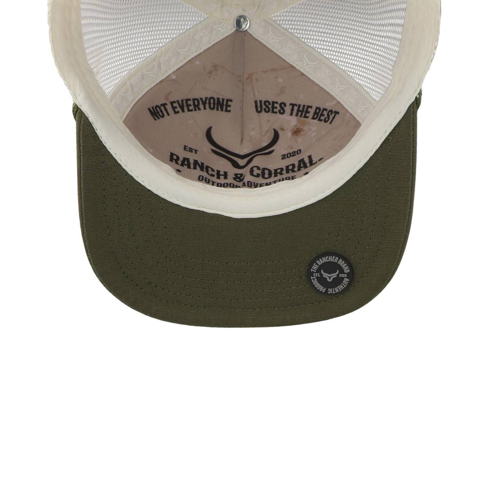 Gorra Ranch Corral Outdoor Adventure 18 Rcsr18 Amarillo Unitalla