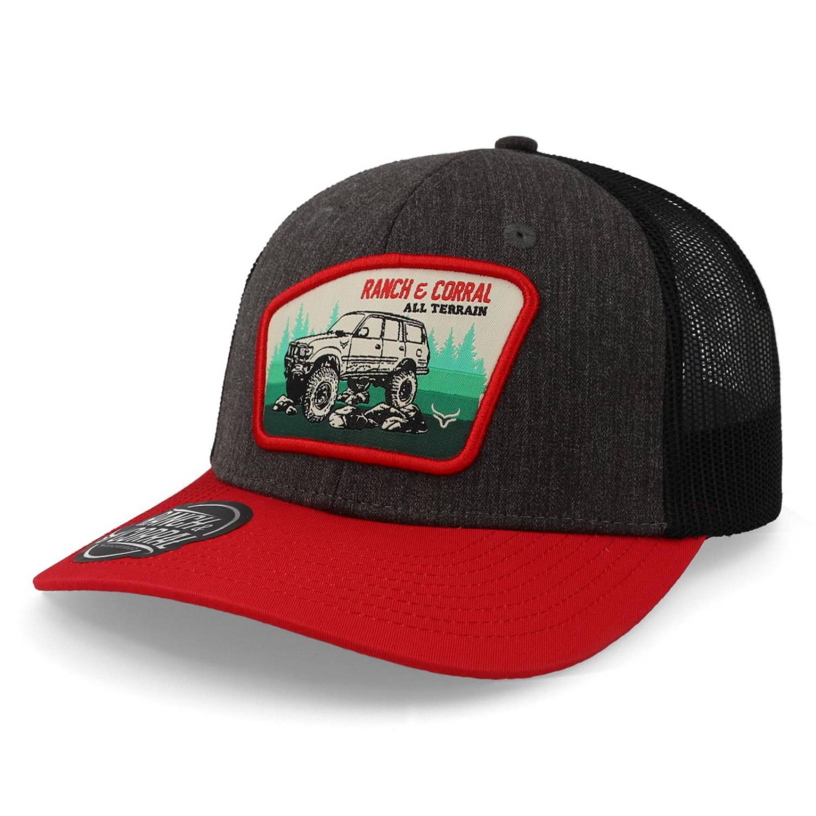 Gorra Ranch Corral Outdoor Adventure 17 Rcsr17 Gris O Unitalla