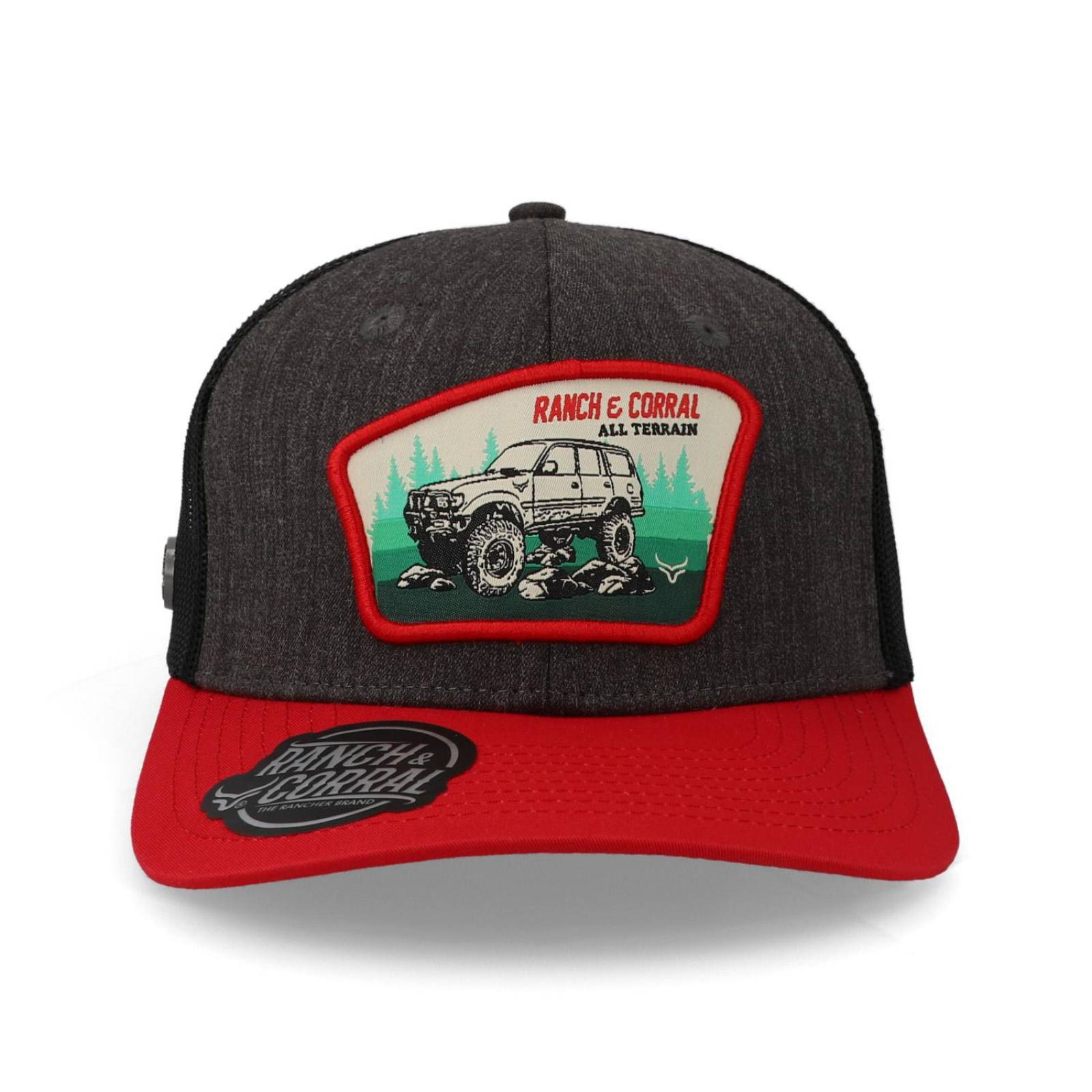 Gorra Ranch Corral Outdoor Adventure 17 Rcsr17 Gris O Unitalla