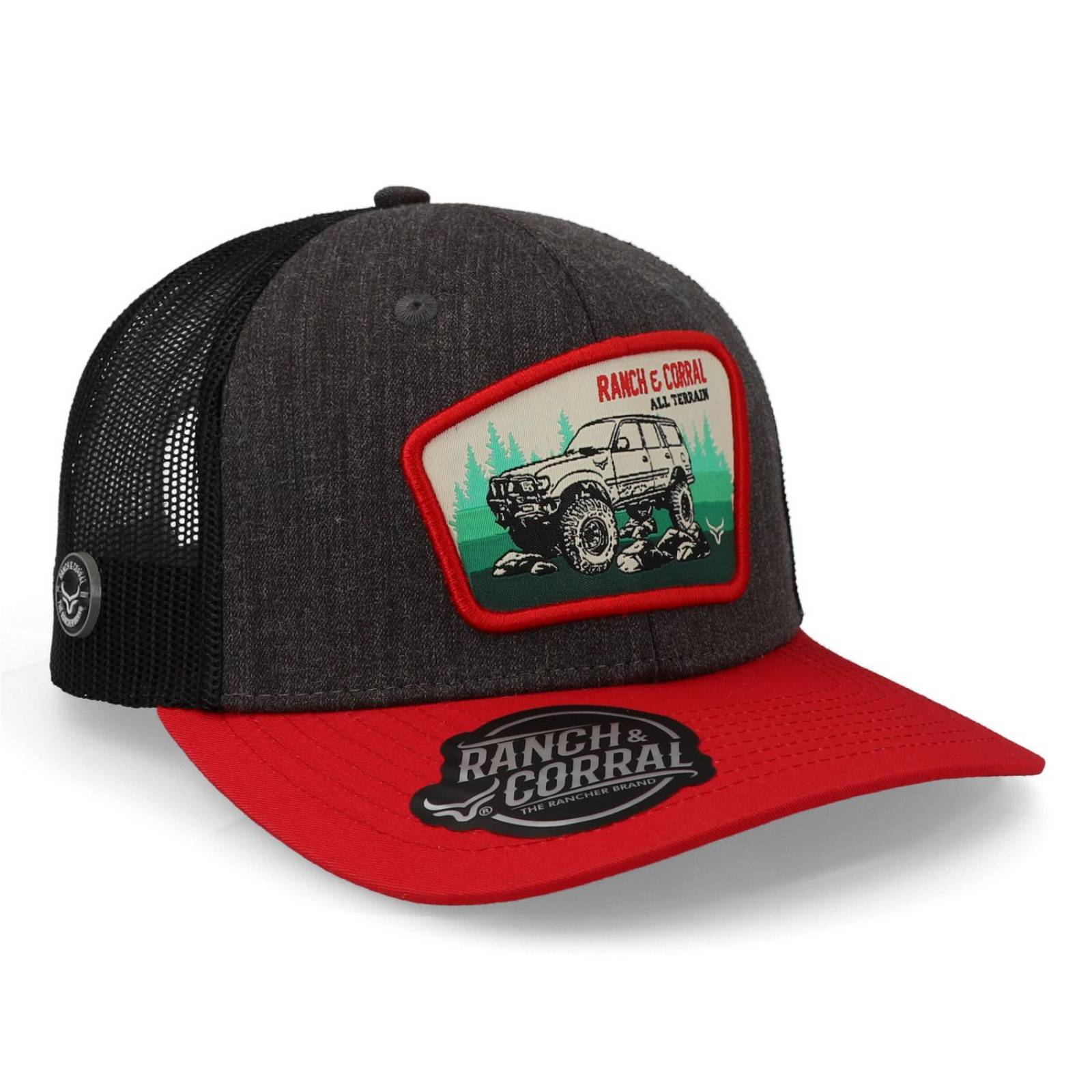 Gorra Ranch Corral Outdoor Adventure 17 Rcsr17 Gris O Unitalla