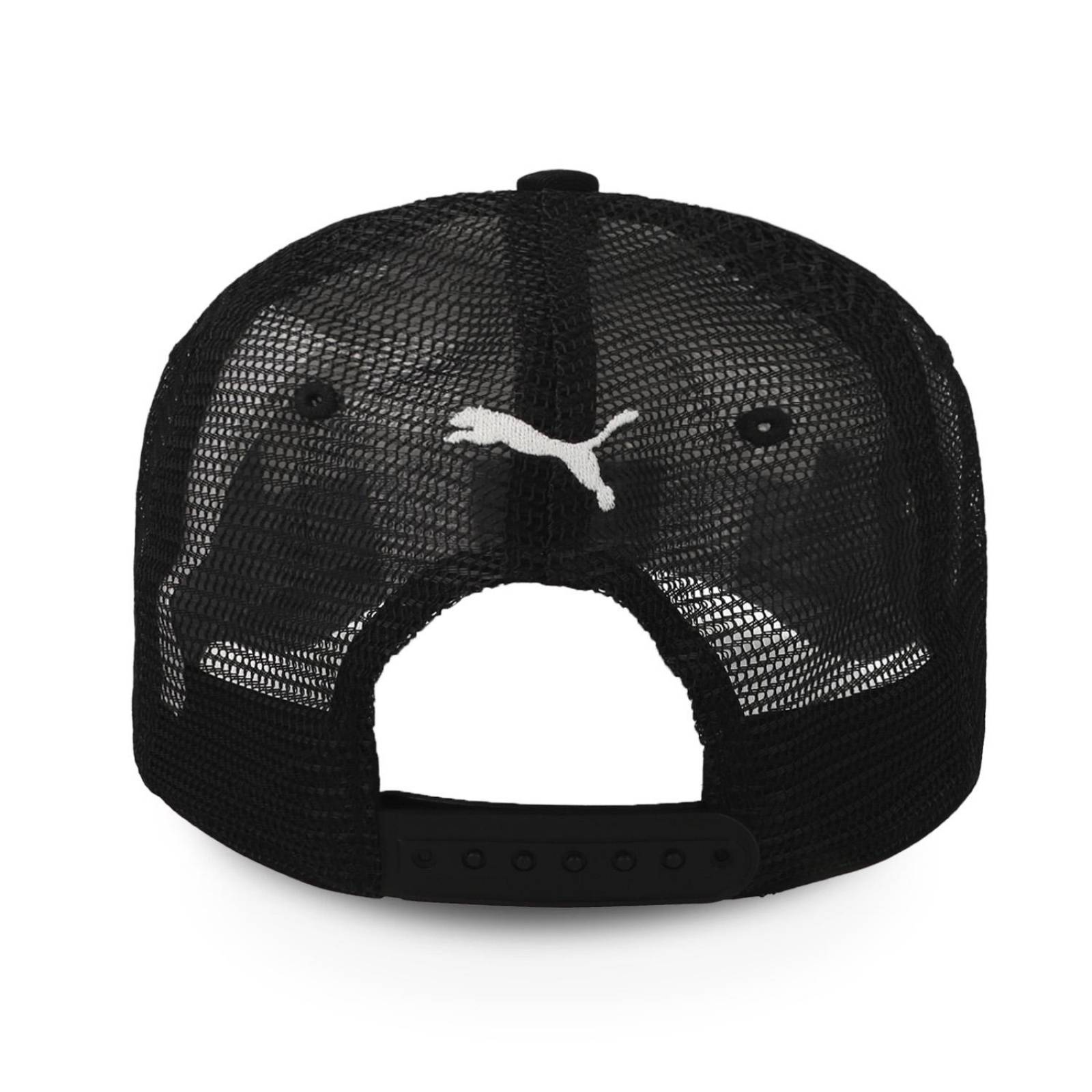 Gorra Puma Academy Aop Trucker 02436210 Negro Unitalla 