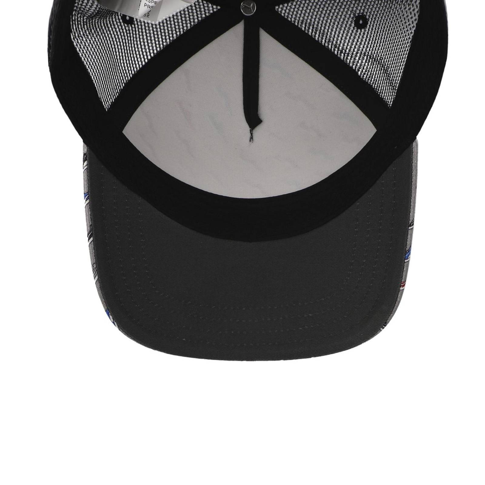 Gorra Puma Academy Aop Trucker 02436210 Negro Unitalla 