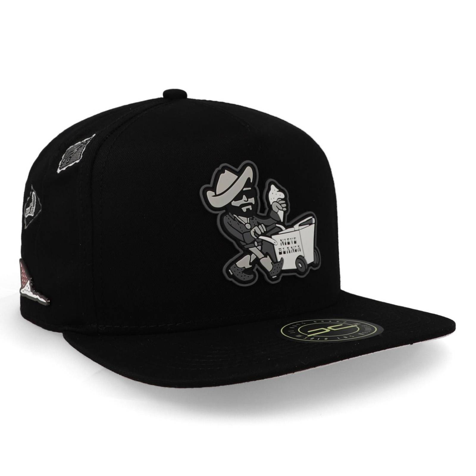 Gorra Jc Hats Nieve Blanca 2443 Black And White Unitalla 