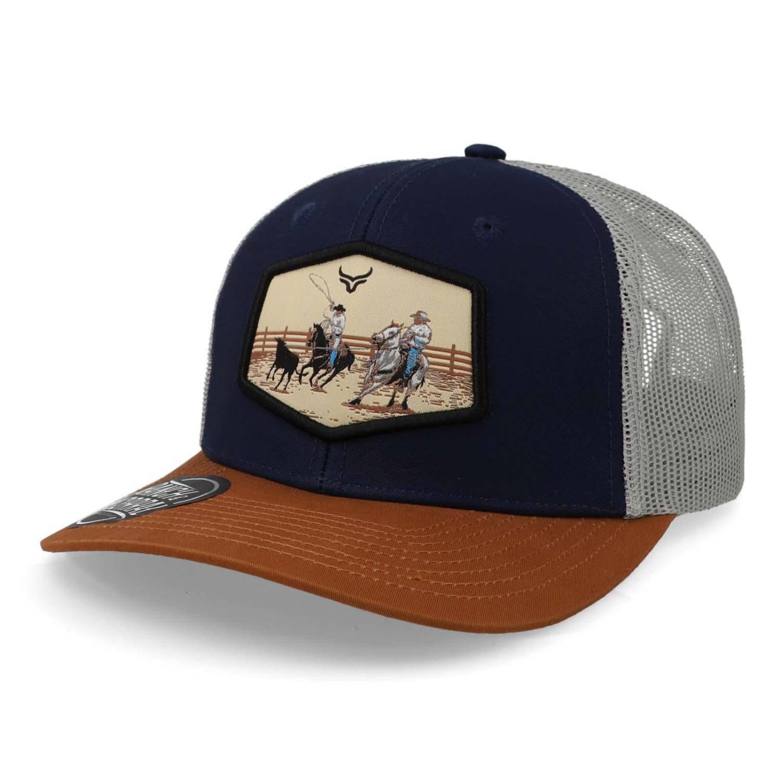 Gorra Ranch & Corral Lazo En Parejas Rcrd15 Marino Unitalla 