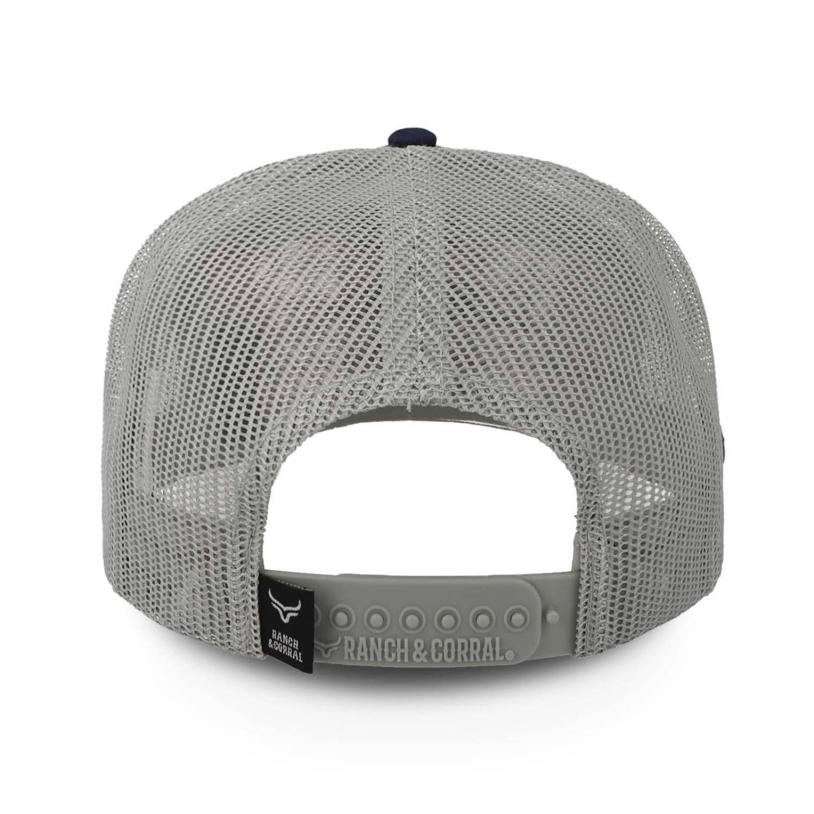 Gorra Ranch & Corral Lazo En Parejas Rcrd15 Marino Unitalla 