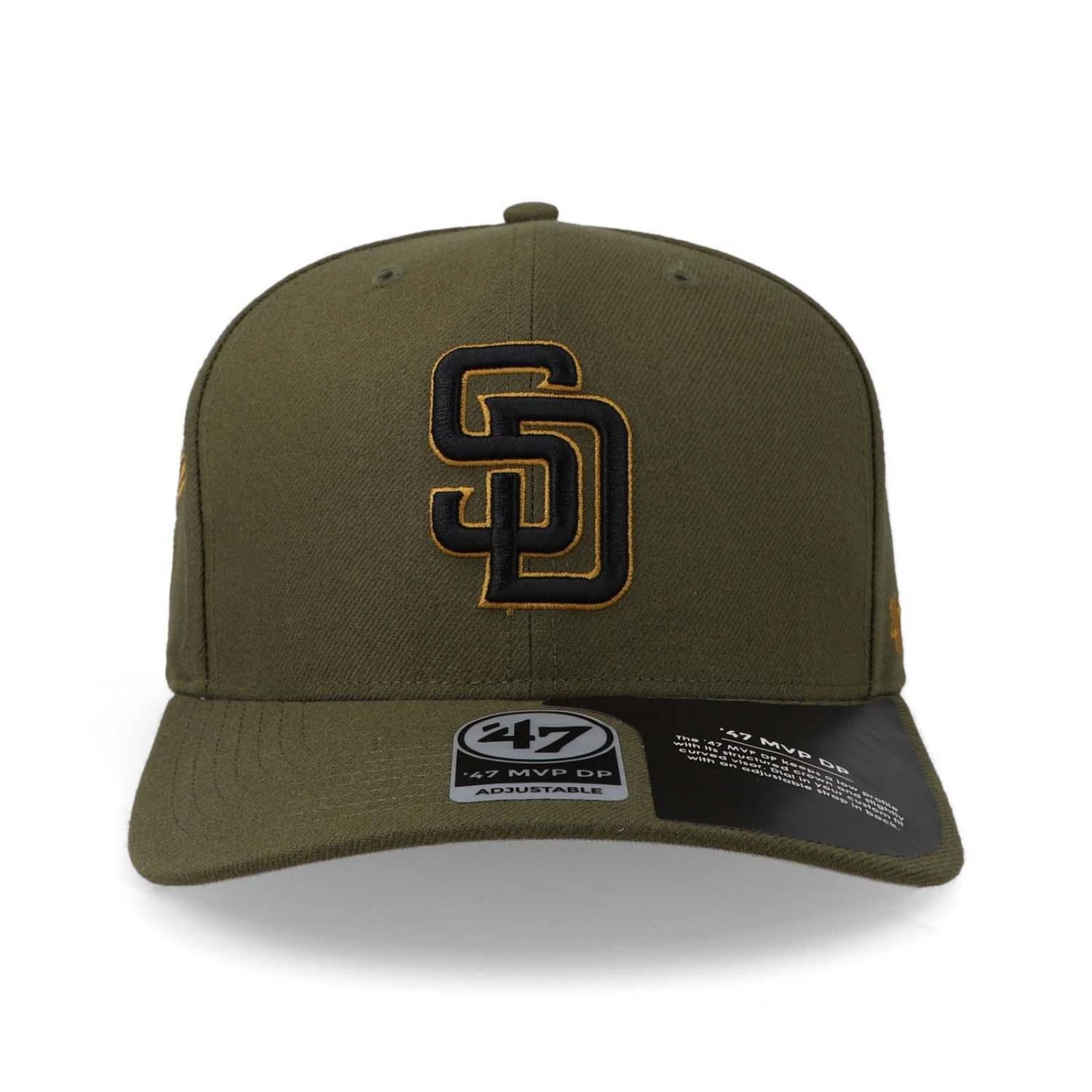 Gorra 47 MLB Padres San Diego Sure Shot Mvp Dp Sandalwood Unitalla 