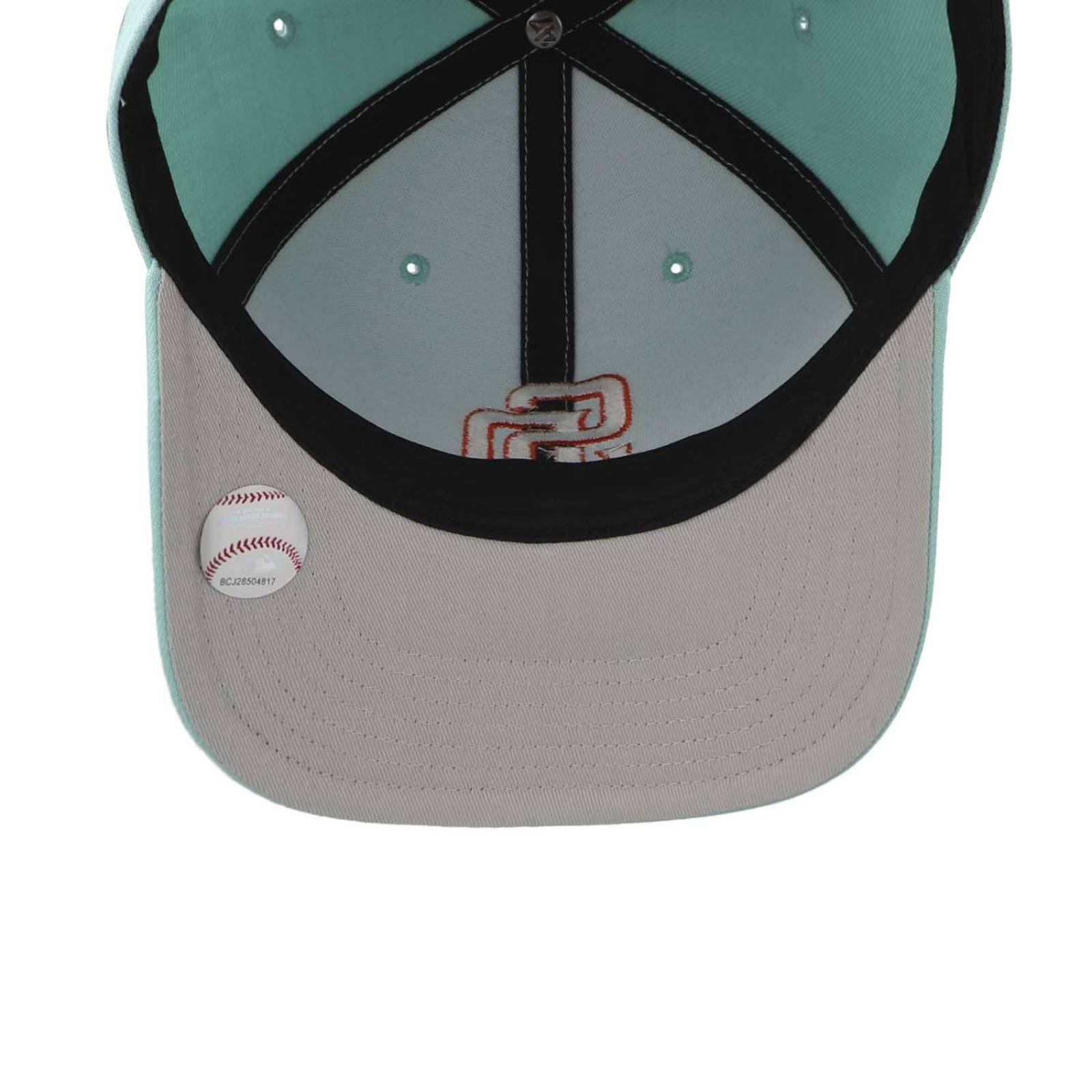 Gorra 47 MLB Padres San Diego No Shot Mvp Dp Turquesa Unitalla 