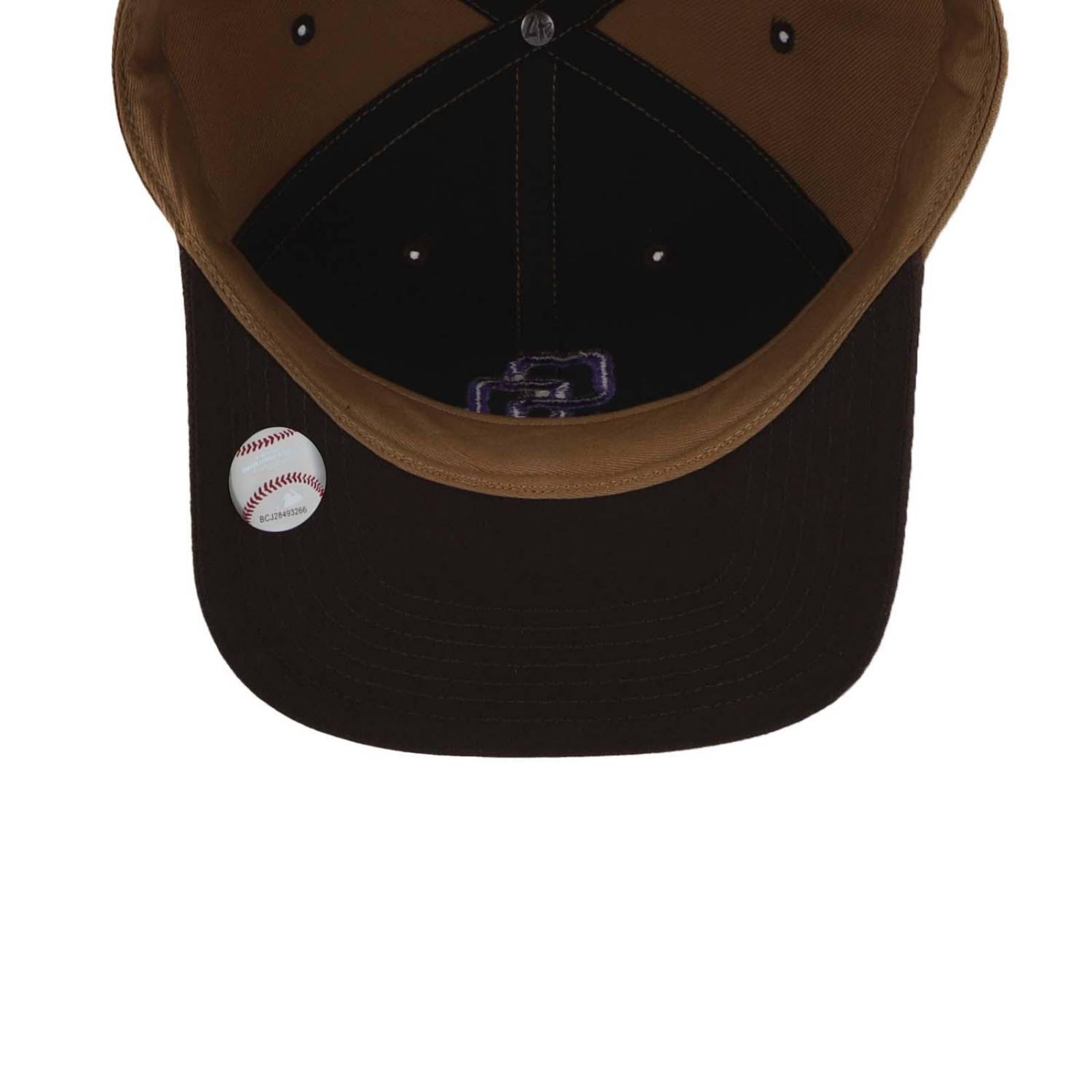 Gorra 47 MLB Padres San Diego Replica Cold Zone Mvp Dp Camel Unitalla 