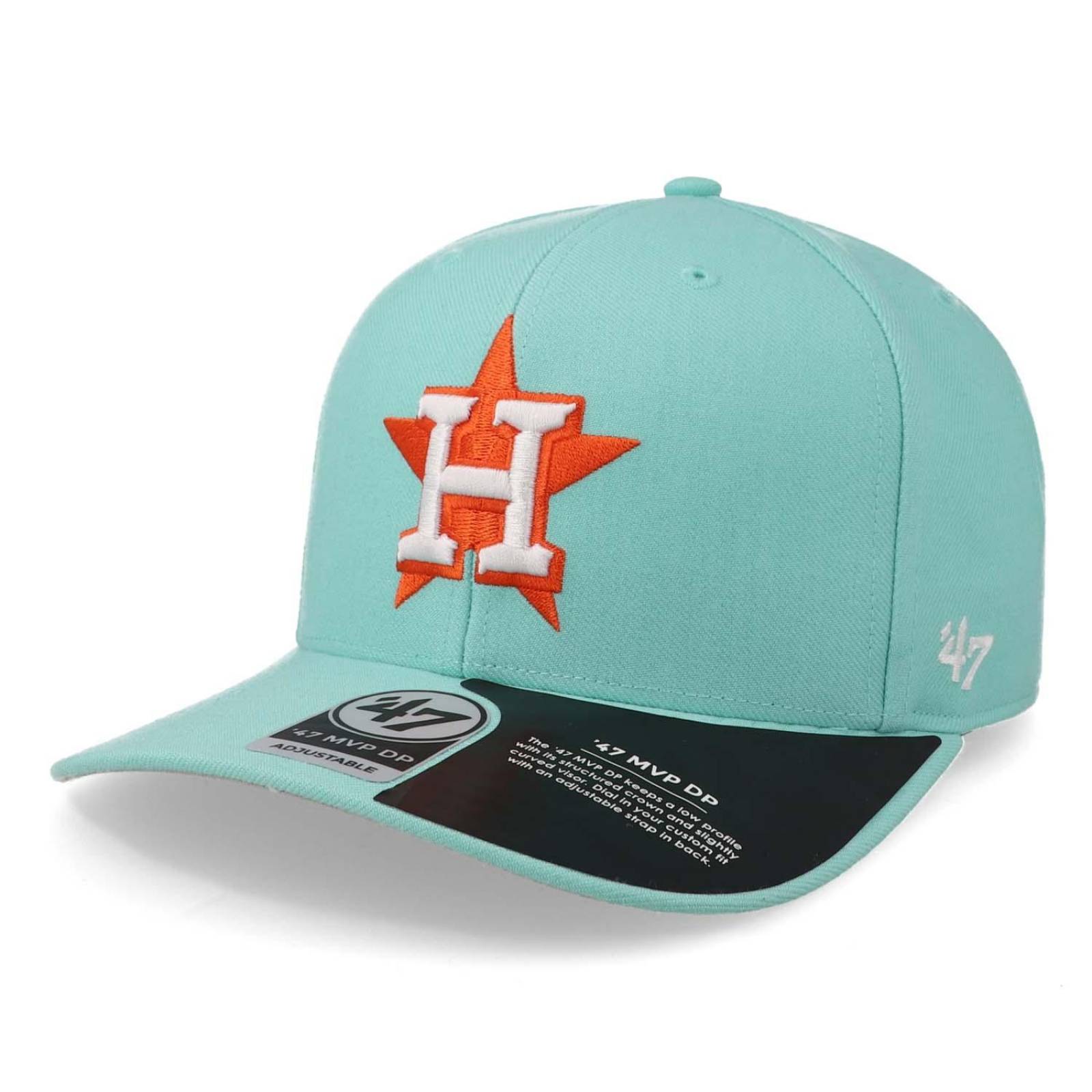 Gorra 47 MLB Astros Houston No Shot Mvp Dp Turquesa Unitalla 