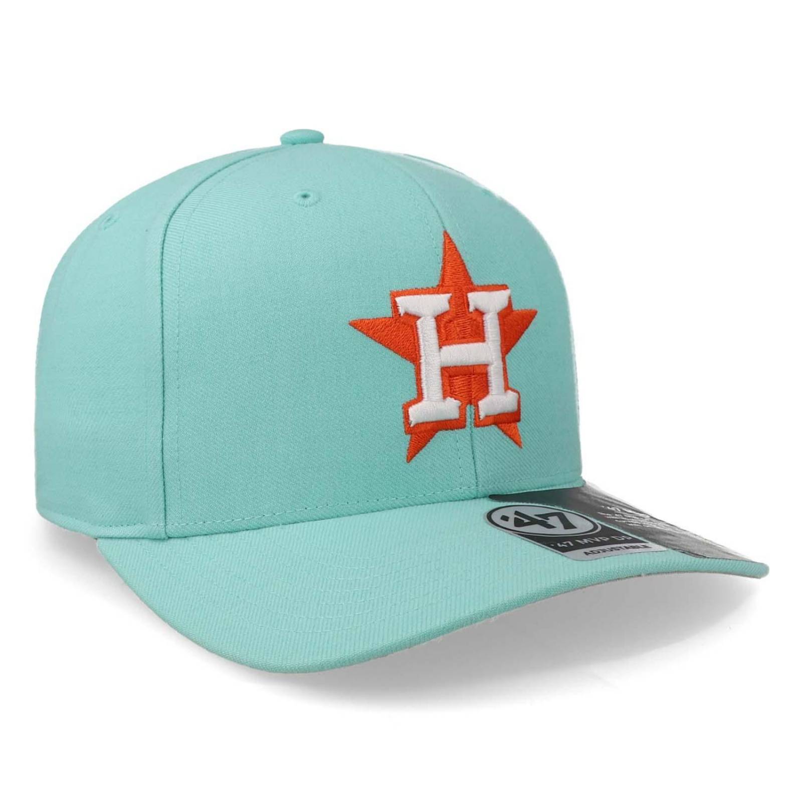Gorra 47 MLB Astros Houston No Shot Mvp Dp Turquesa Unitalla 