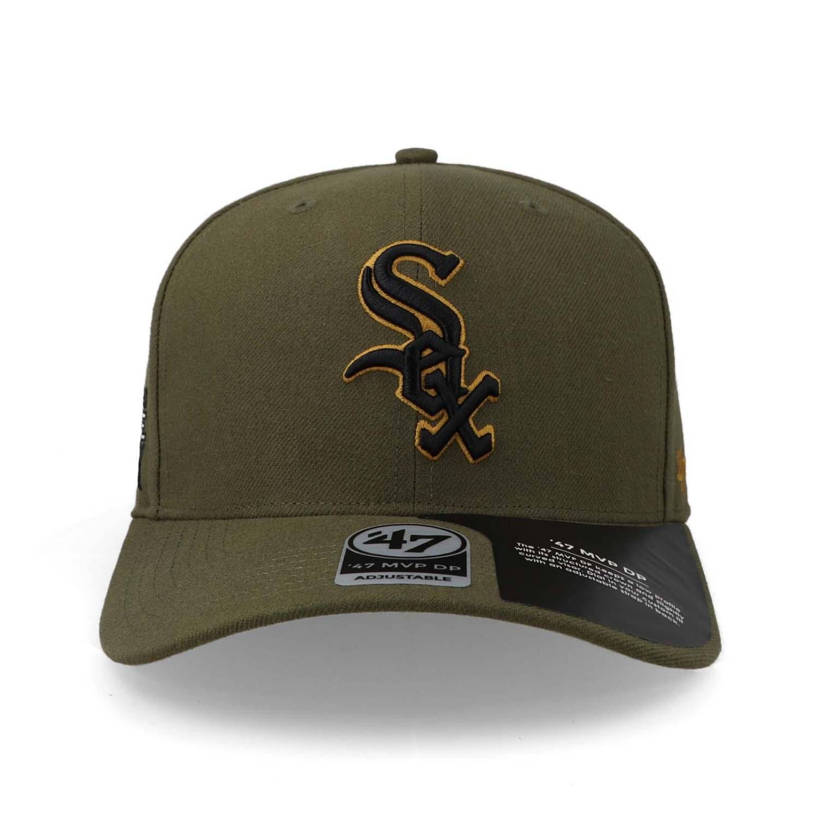 Gorra 47 MLB White Sox Chicago Sure Shot Mvp Dp Verde Unitalla