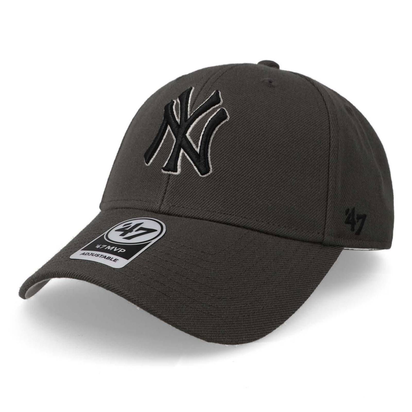 Gorra 47 MLB Yankees New York Mvp Gris Oscuro Unitalla 
