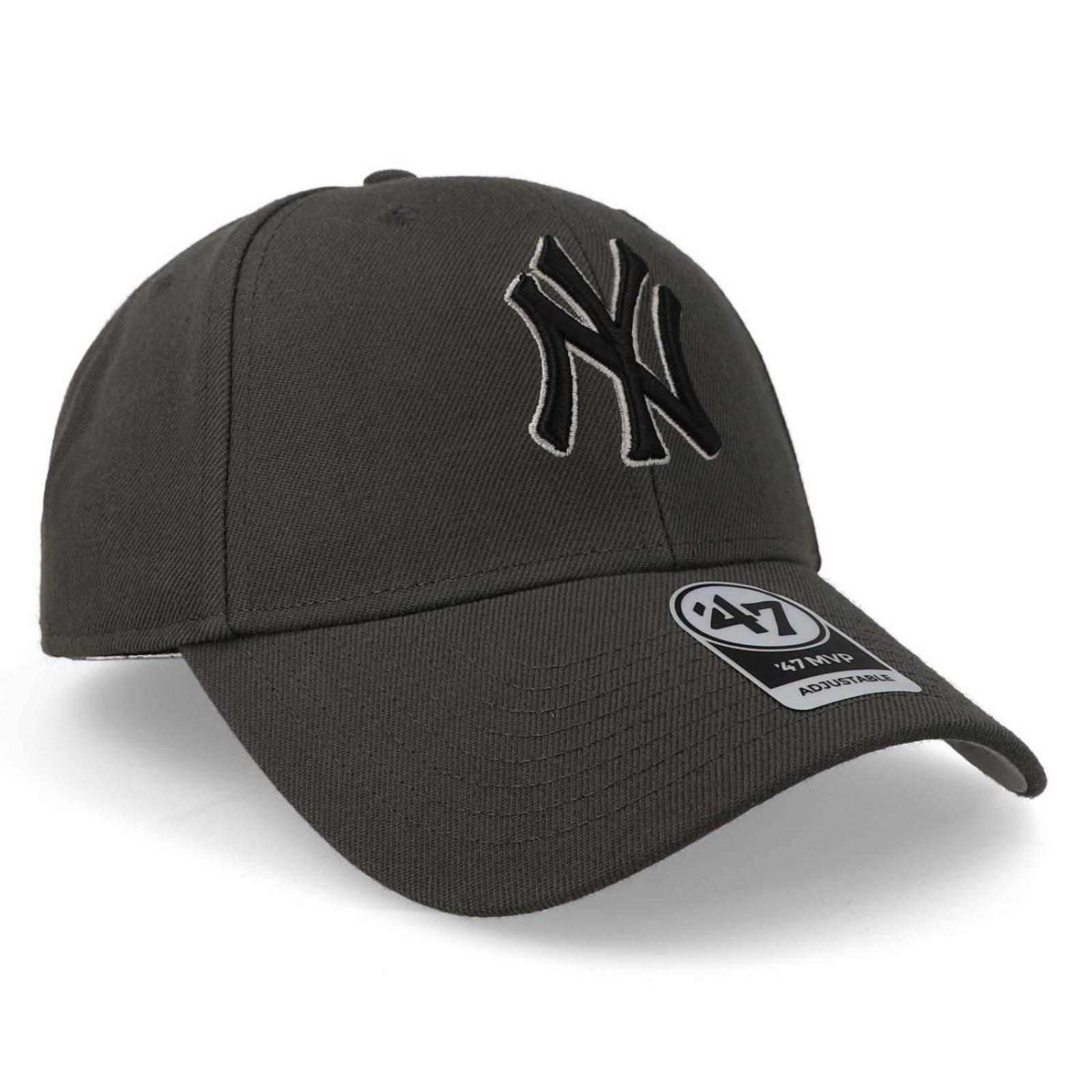 Gorra 47 MLB Yankees New York Mvp Gris Oscuro Unitalla 
