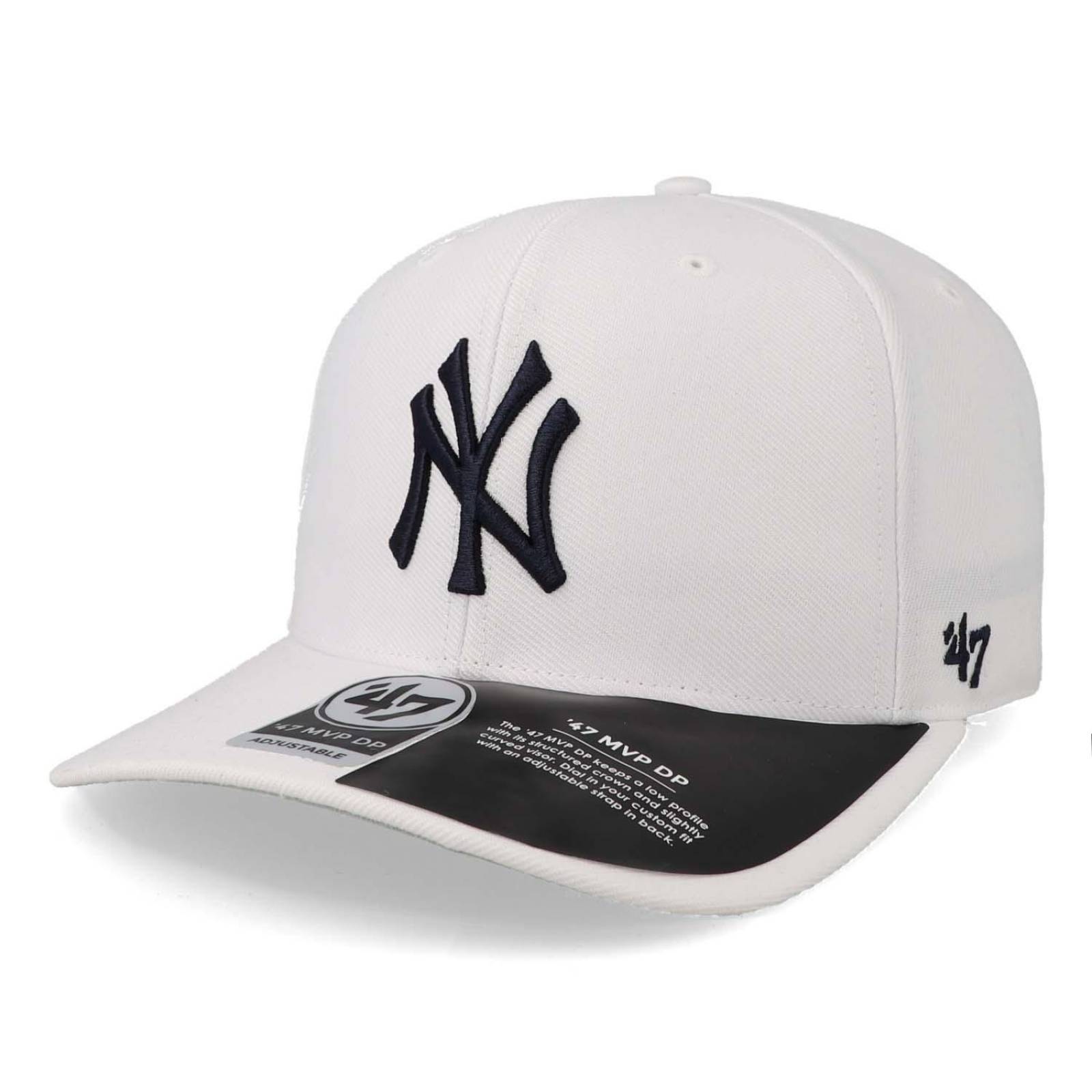 Gorra 47 MLB Yankees New York No Shot Blanco Unitalla 