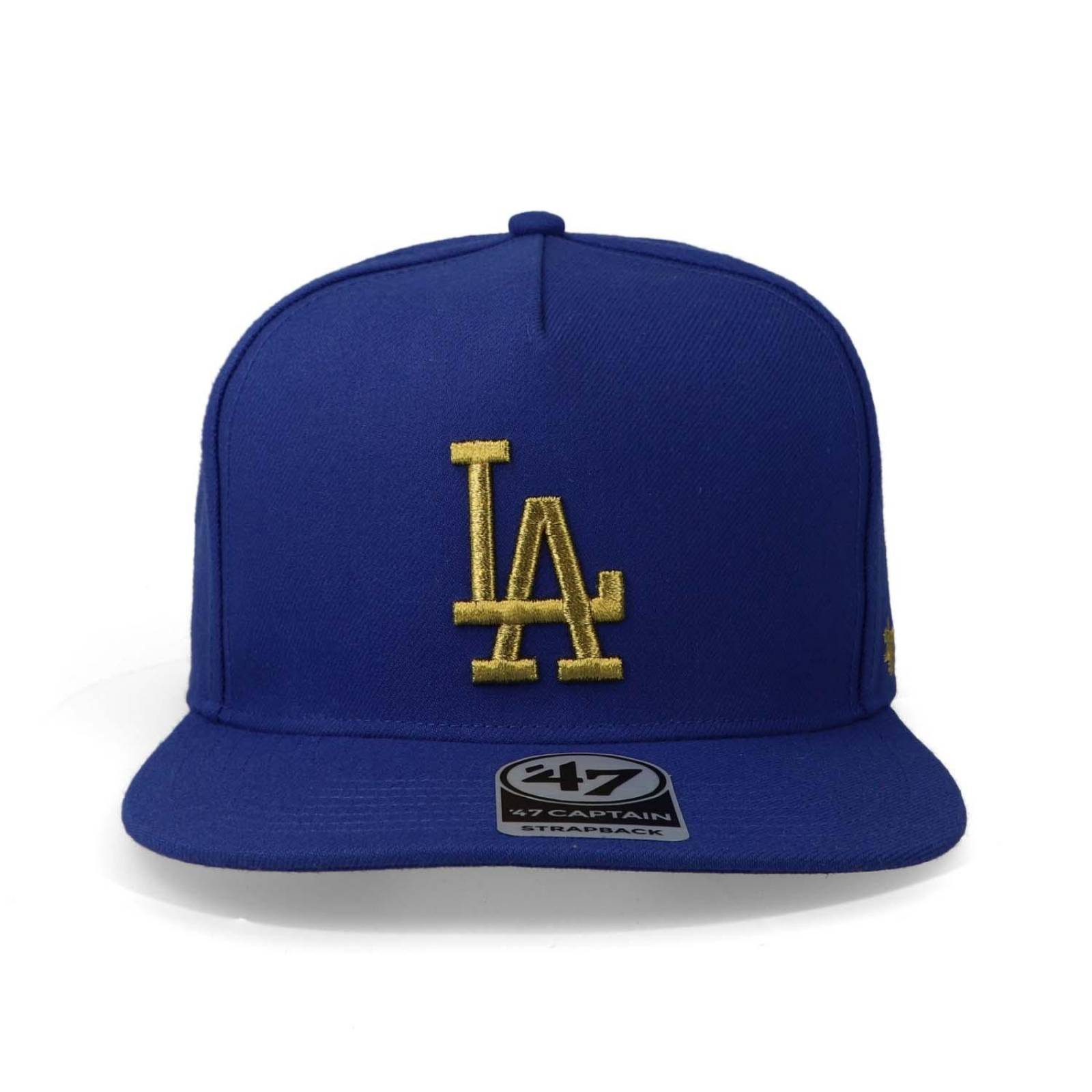 Gorra 47 MLB Dodgers LA Replica Strap Mtl captain Royal Azul Unitalla 
