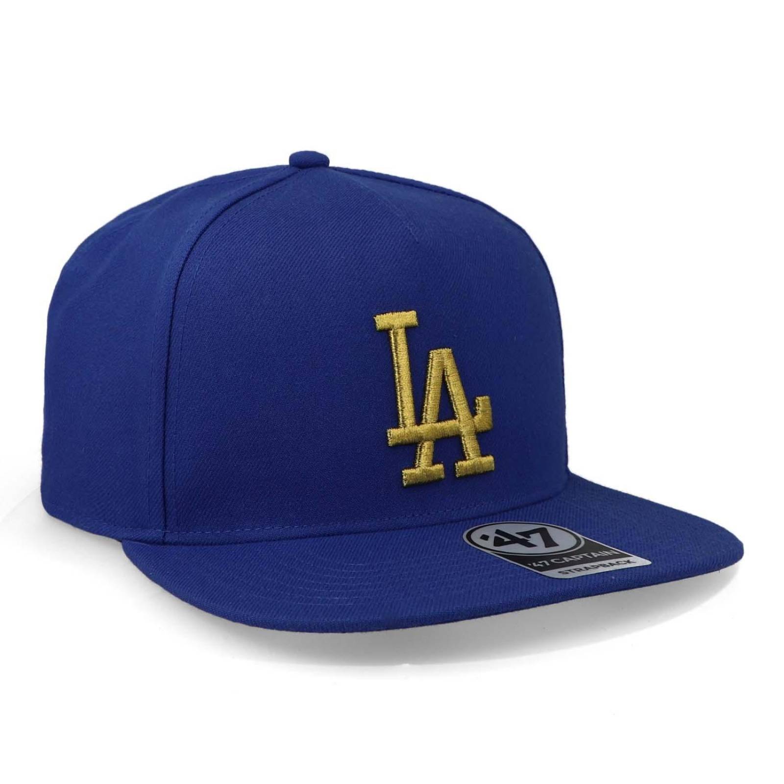 Gorra 47 MLB Dodgers LA Replica Strap Mtl captain Royal Azul Unitalla 