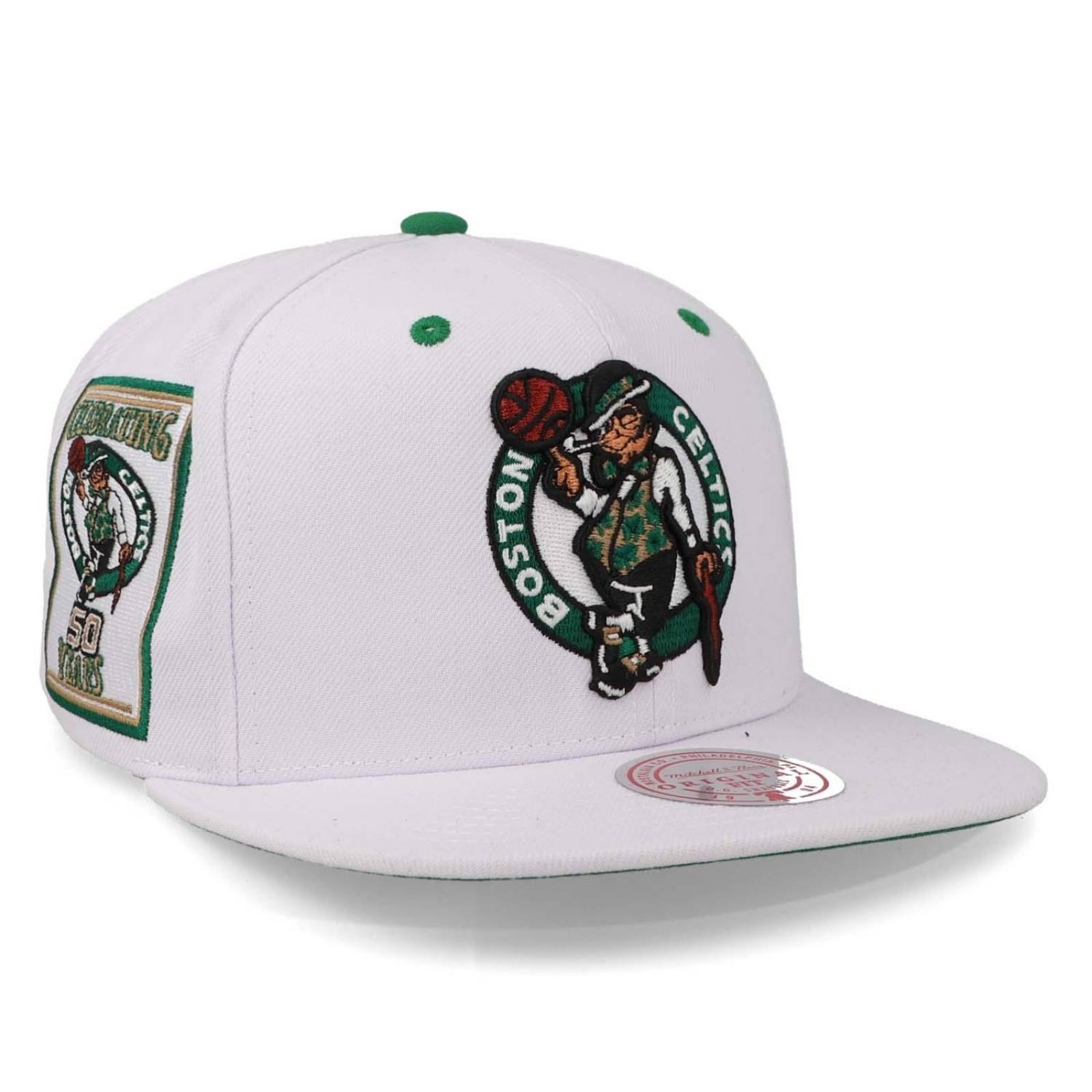Gorra Mitchell & Ness NBA Celtics Boston BCEWHGN Blanco Unitalla