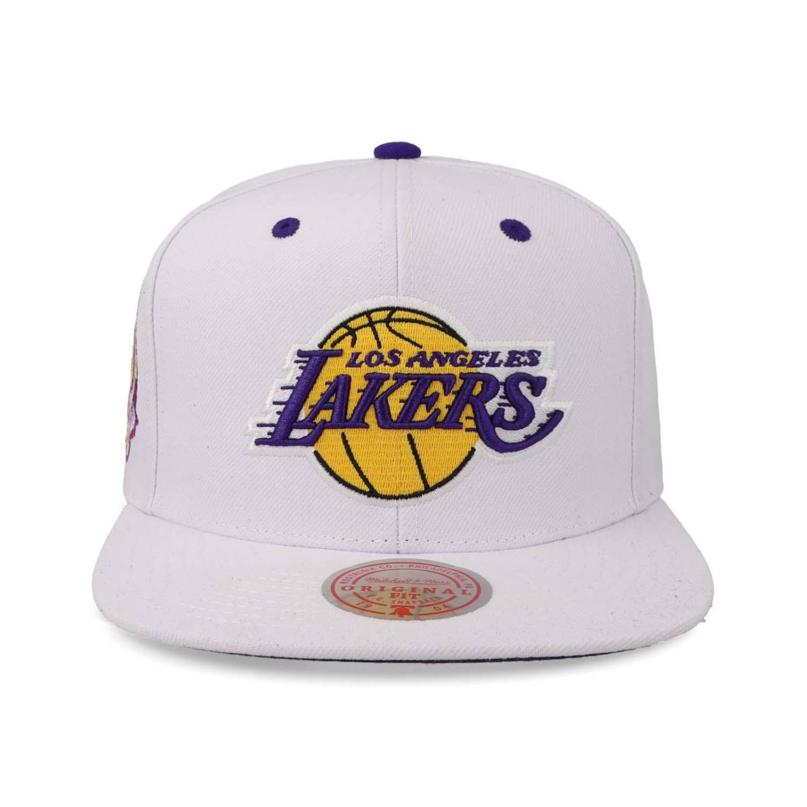 Gorra Mitchell & Ness NBA Lakers Los Ángeles Blanco Unitalla 